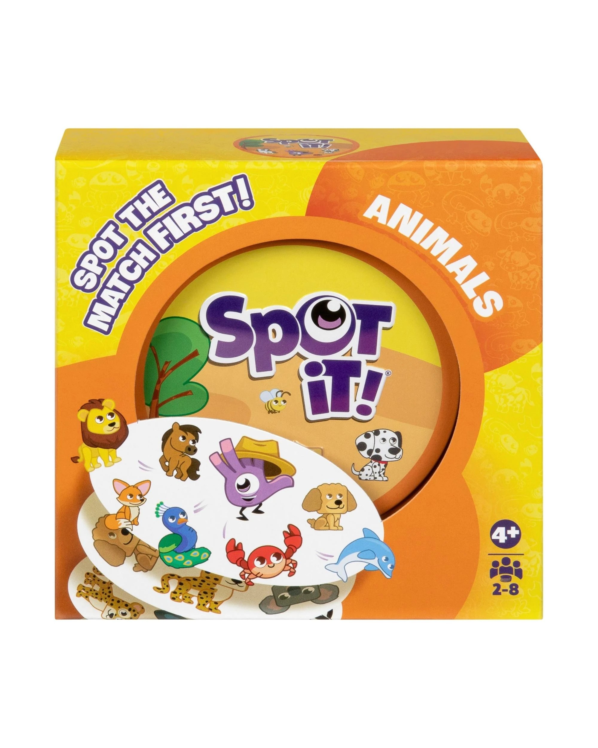 6 Spot It Animals - Refresh -  Card Game, 6 of 8