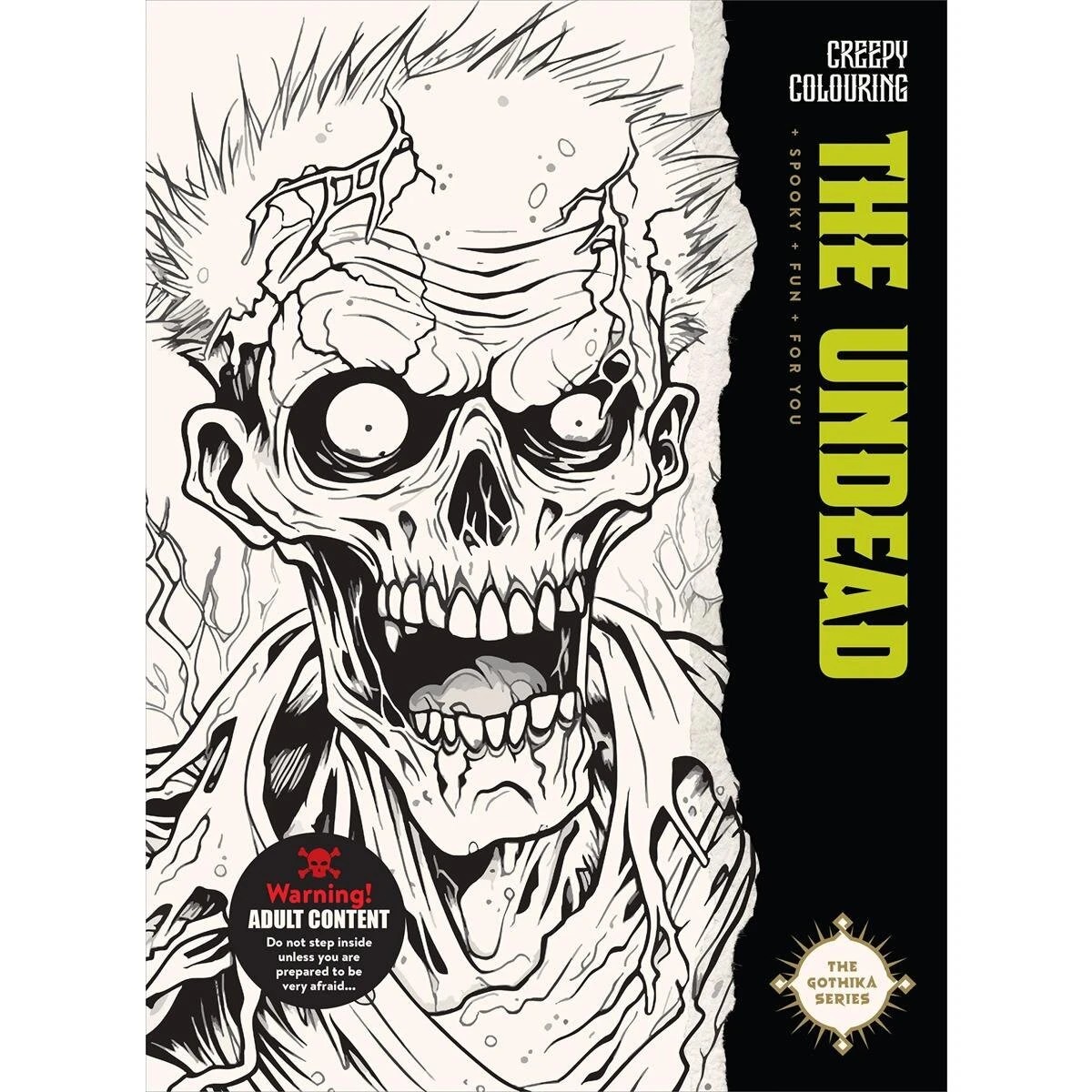1 The Gothika Series: The Undead Creepy Colouring Book, 1 of 5