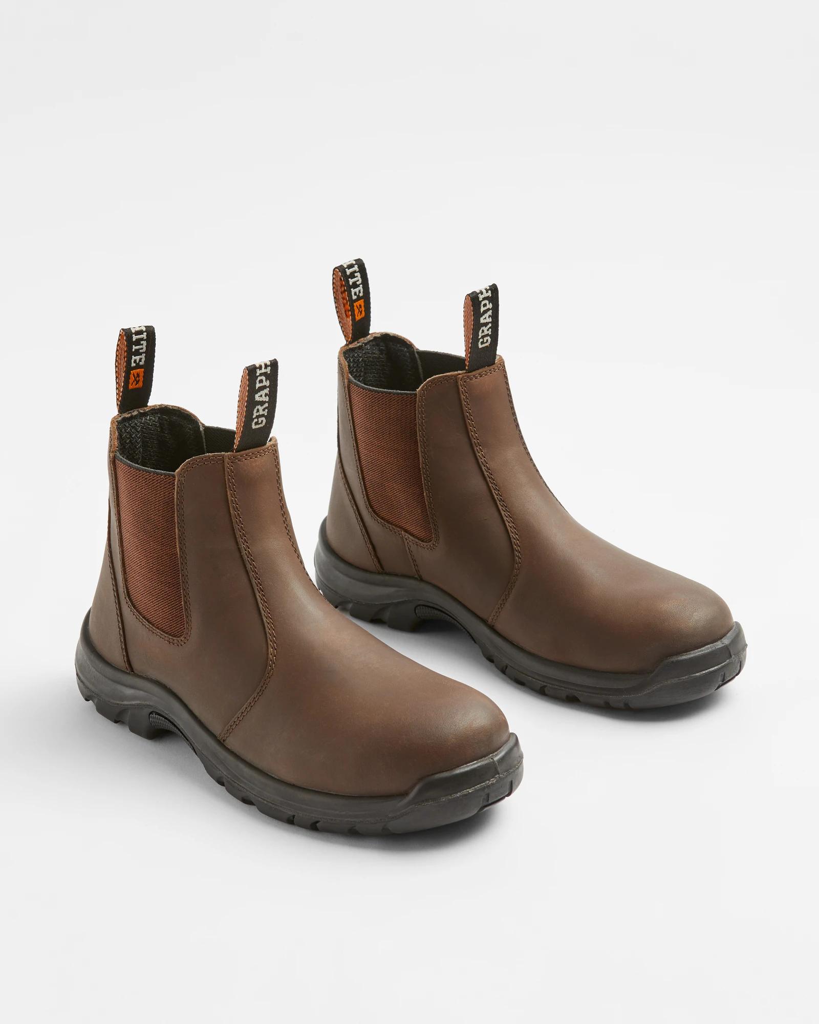 2 Mens Graphite Haulage Steel Toe Safety Work Boot YELLOW, 2 of 3