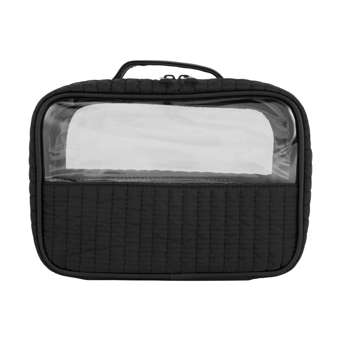 1 OXX Cosmetics 2 Piece Makeup Bag Set - Black, 1 of 5