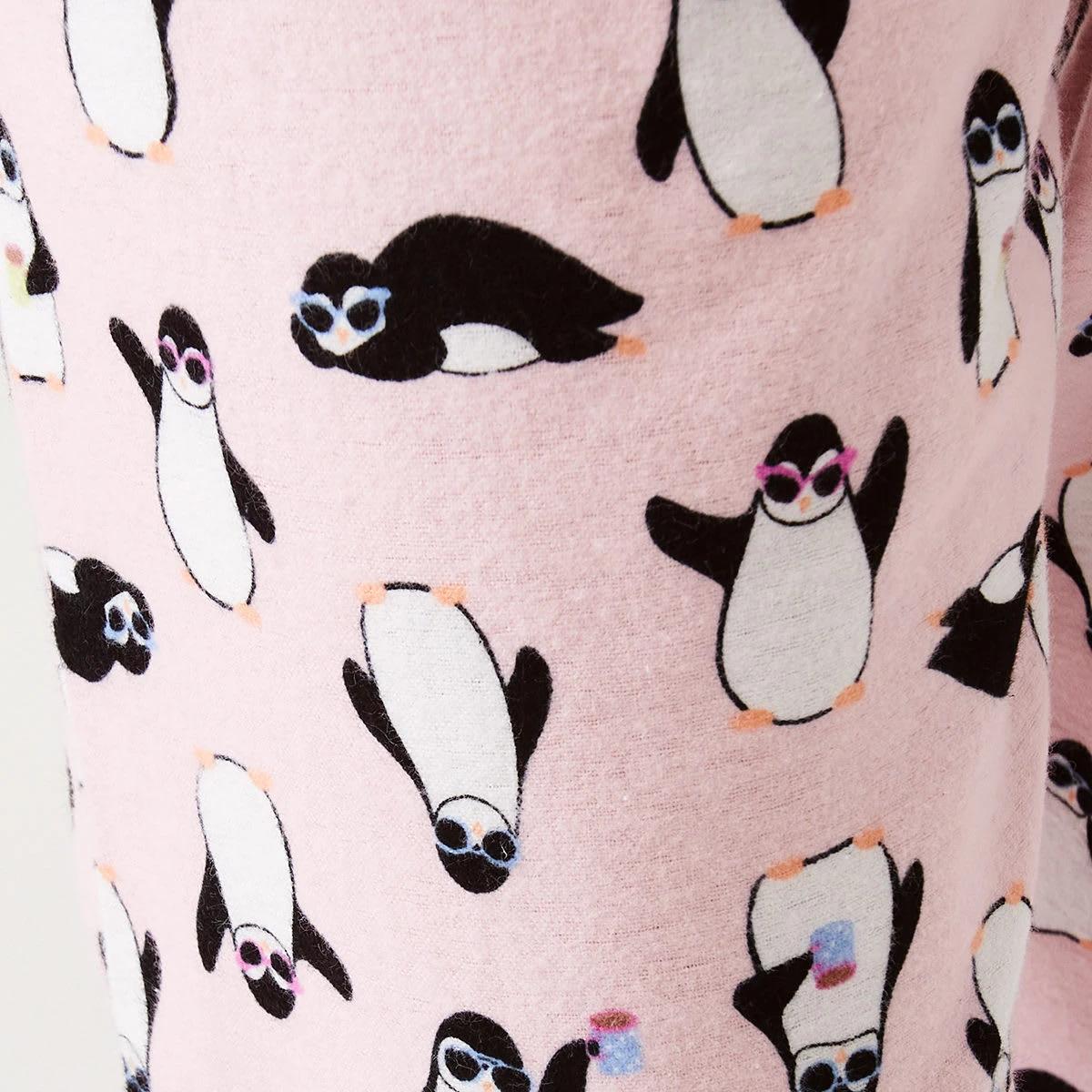 5 Printed Flannel Pants Penguin, 5 of 5