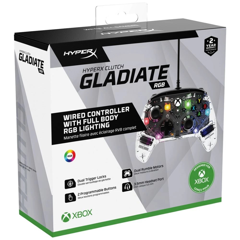 8 HyperX Clutch Gladiate RGB Controller Xbox/PC, 8 of 9