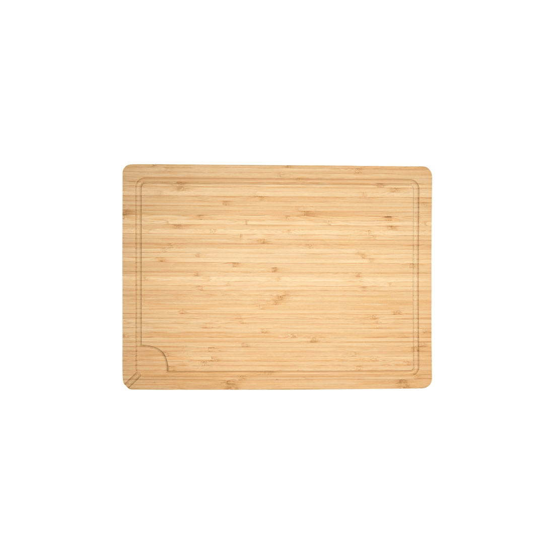 1 Maxwell & Williams Evergreen Tri Ply Bamboo Board Juice Groove 48x35 Cm
 - Plain, 1 of 3