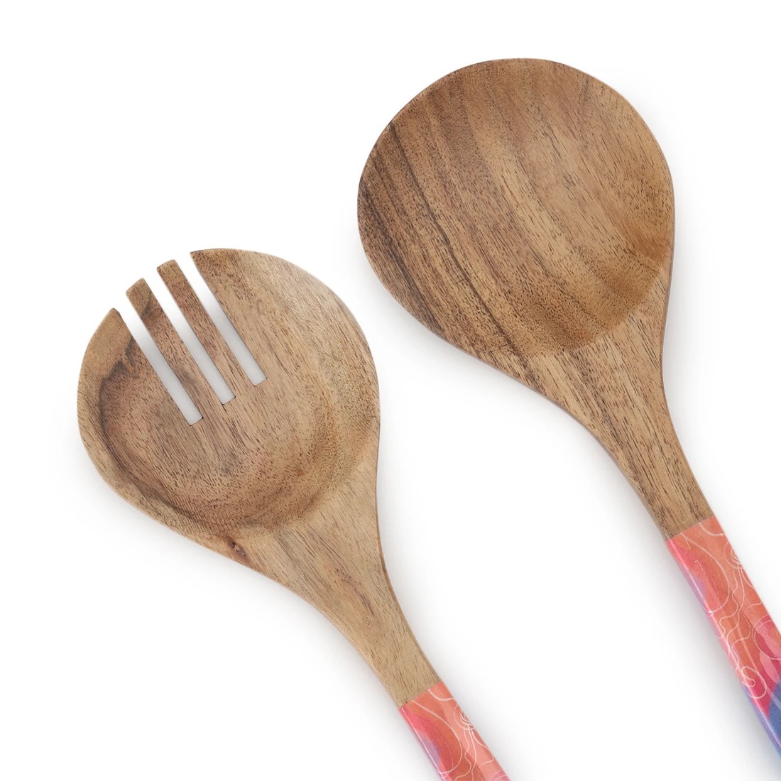 2 2 Pack Rachael Sarra Flourish Salad Servers, 2 of 5