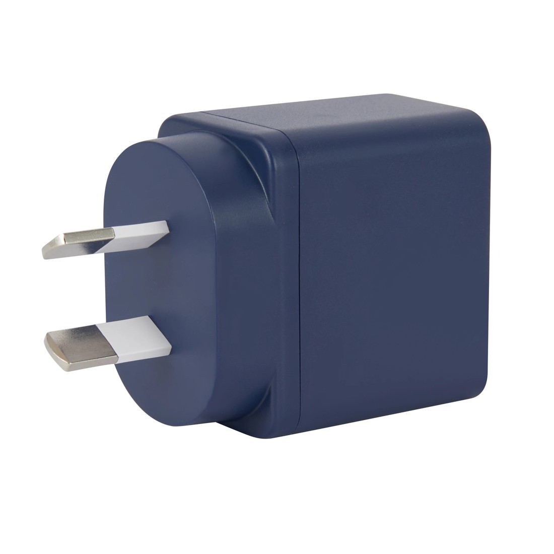 4 Wall USB Charger with USB-A to USB-C Cable - Blue, 4 of 7