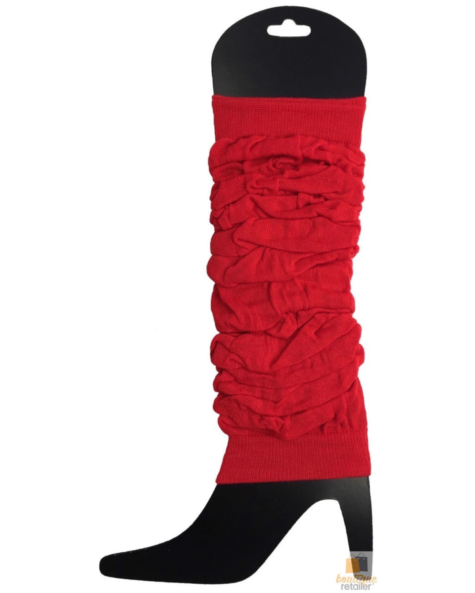 1 BR Costumes Knitted Ankle Leg Warmers for Women, 80s Dance Costume - One Size, 1 of 1