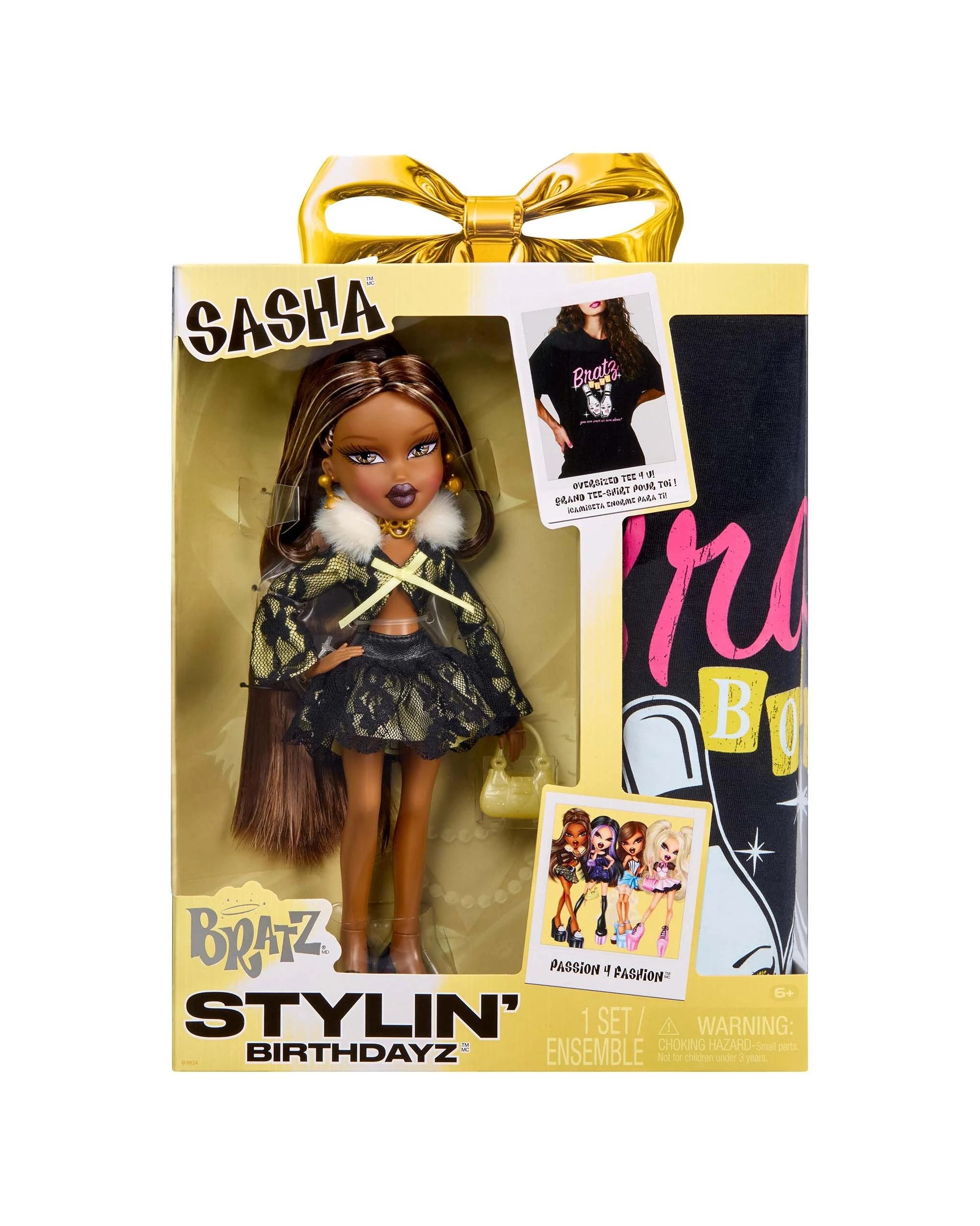 1 Bratz Stylin' Birthdayz Sasha Doll, 1 of 5