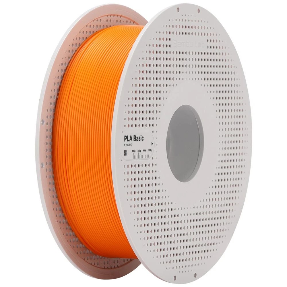1 Bambu Lab Filament PLA Basic Pumpkin Orange, 1 of 1
