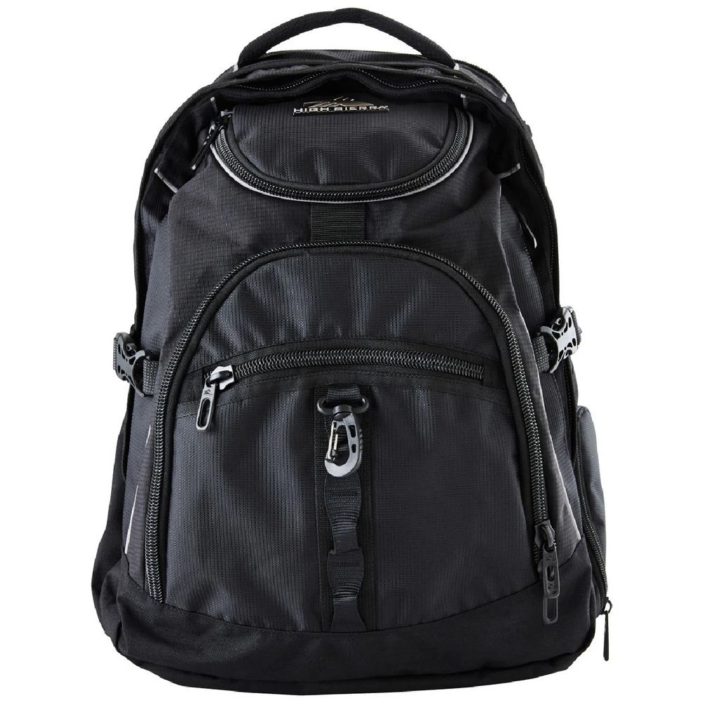 1 High Sierra Approach 17" Laptop Backpack Black, 1 of 10
