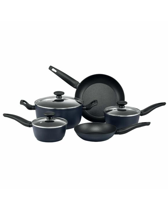RACO Minerale Nonstick Induction 5 Piece Cookware Set - Black
