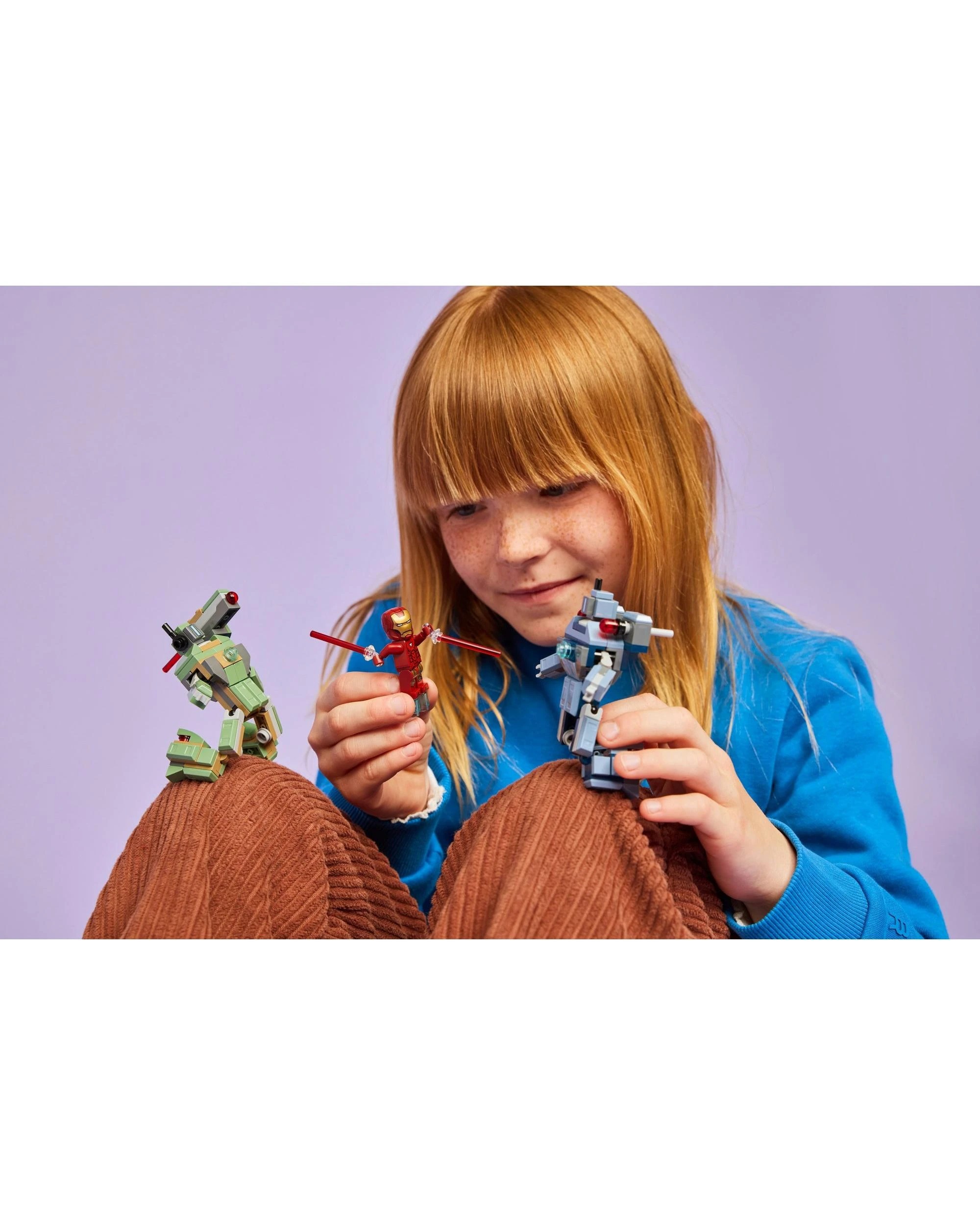 5 LEGO Marvel Iron Man and War Machine vs Hammer Drones - 76320, 5 of 10