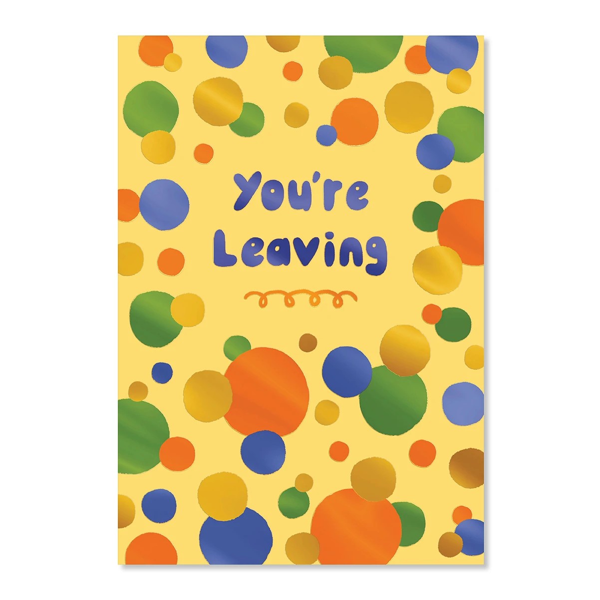 3 Hallmark Card - You're Leaving, 3 of 3