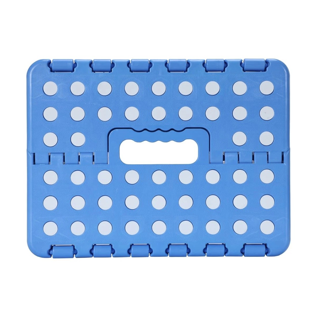 7 Folding Step Stool - Blue, 7 of 9