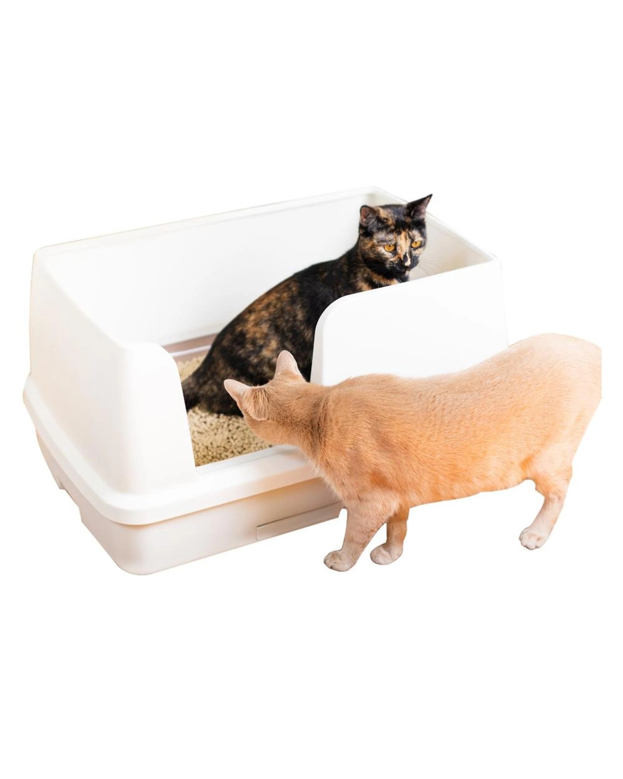 1 Ezi LockOdour Dual Layer Cat Litter System Odour Control XL Kit, 1 of 2