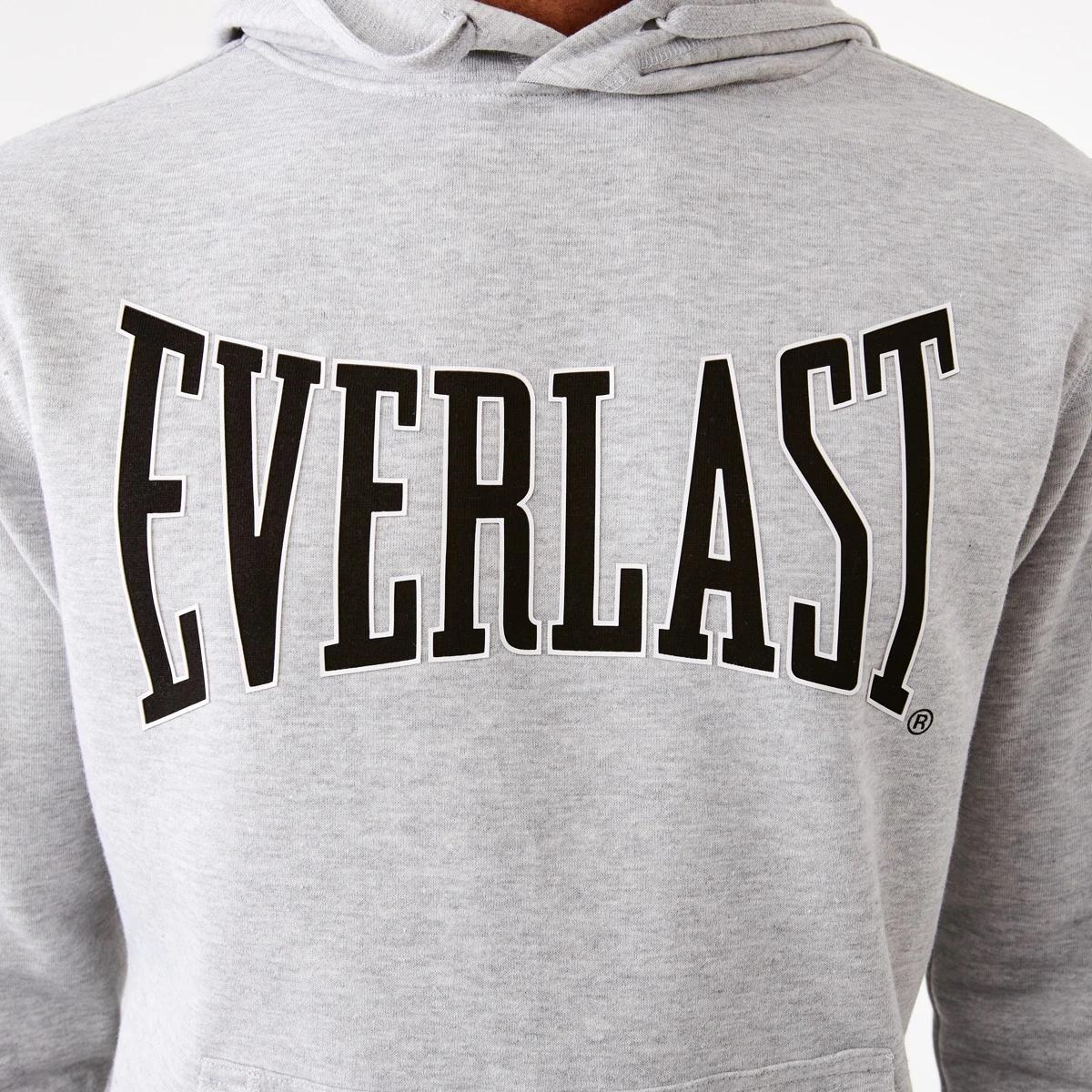 5 Everlast Mens Classic Sport Hoodie Grey Marl, 5 of 7