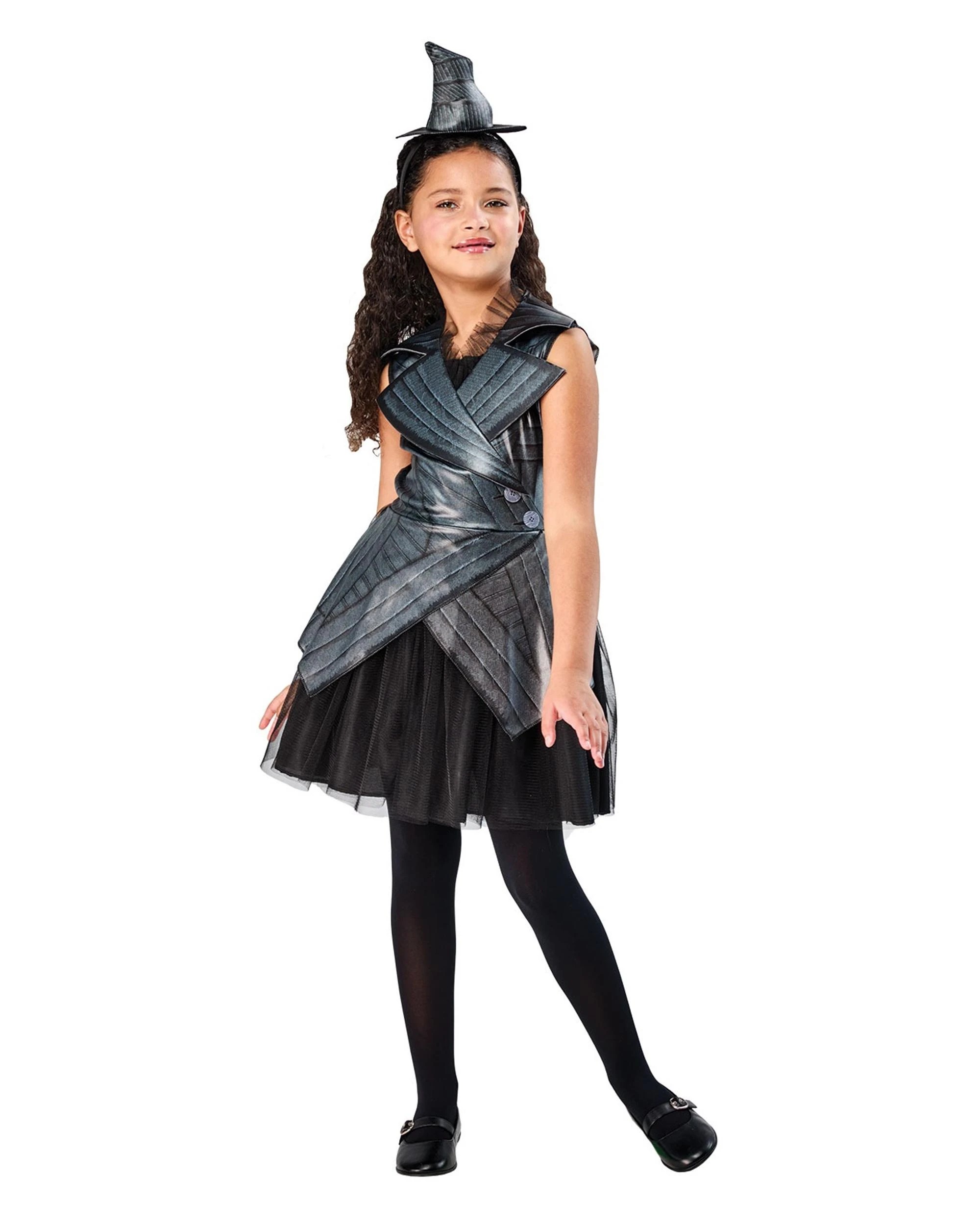 4 Wicked Elphaba Deluxe Child Costume 6-8 Years, 4 of 5