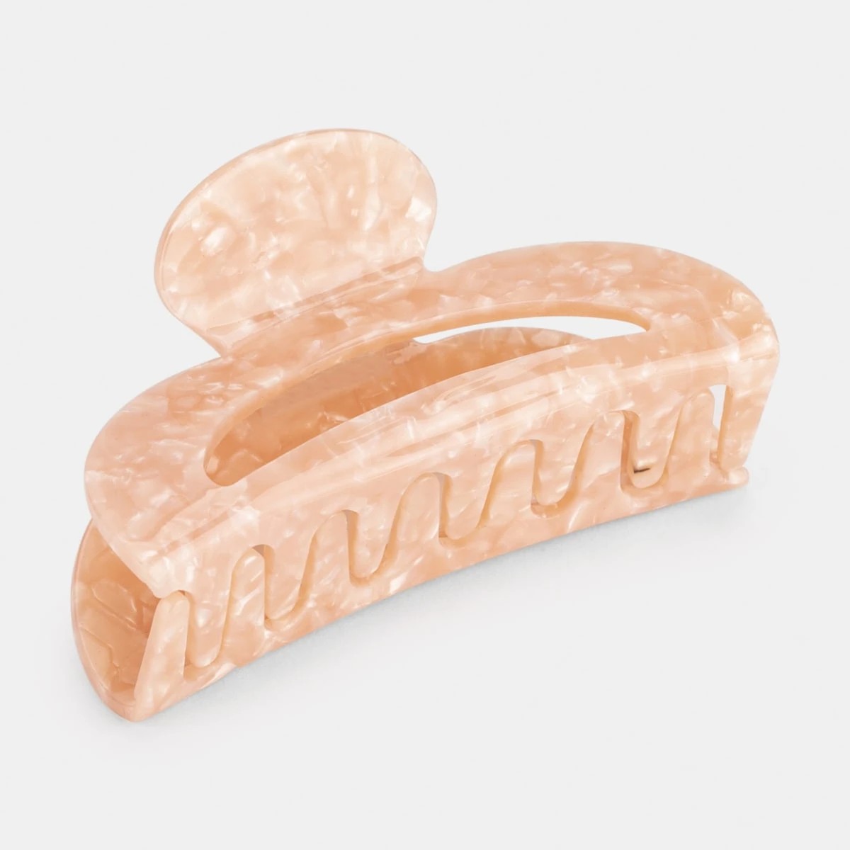 2 Blush Large Cut Out Hair Clip, 2 of 4