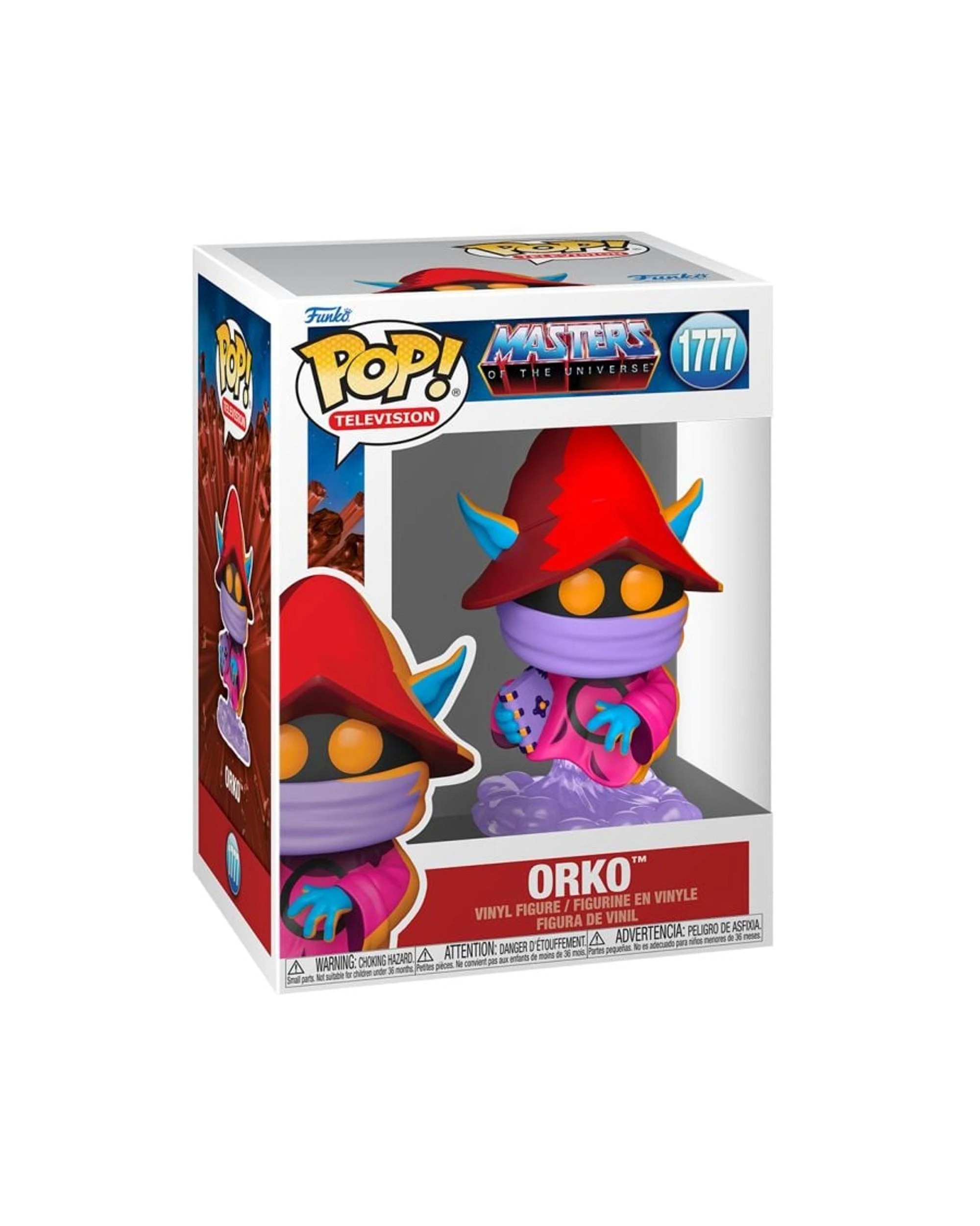3 Masters of the Universe Orko - Retro Neon Deco -  Funko POP! Vinyl, 3 of 3