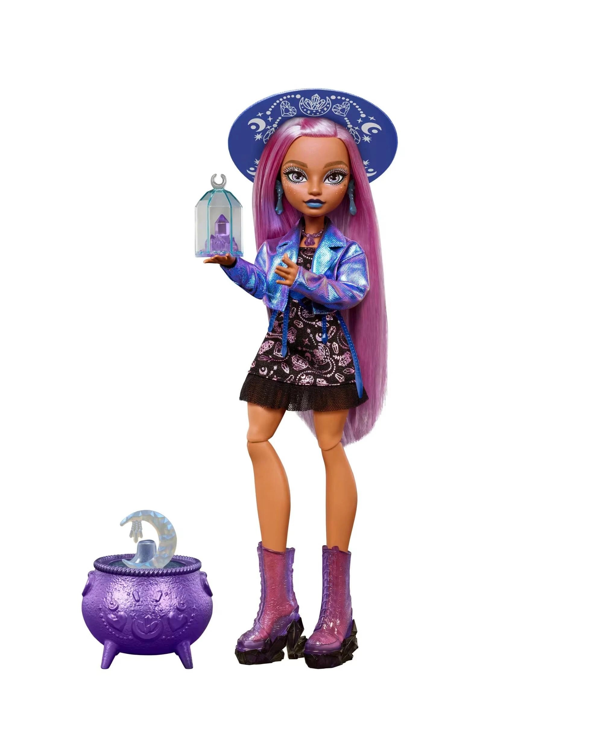 2 Monster High Moonspell Magic Layla Stone Crystal Witch Fashion Doll, 2 of 5