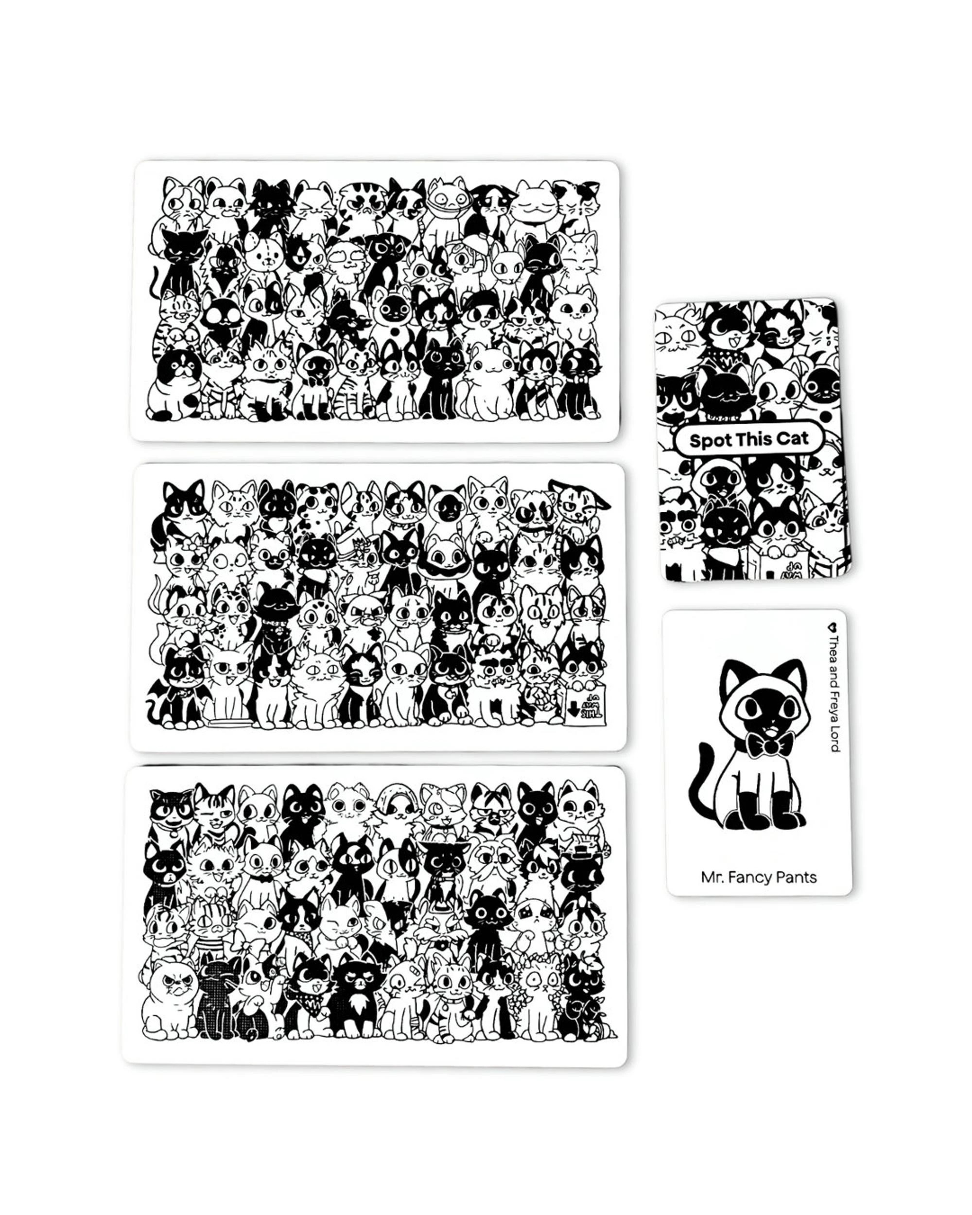 2 Cat Spotting Board Game, 2 of 5