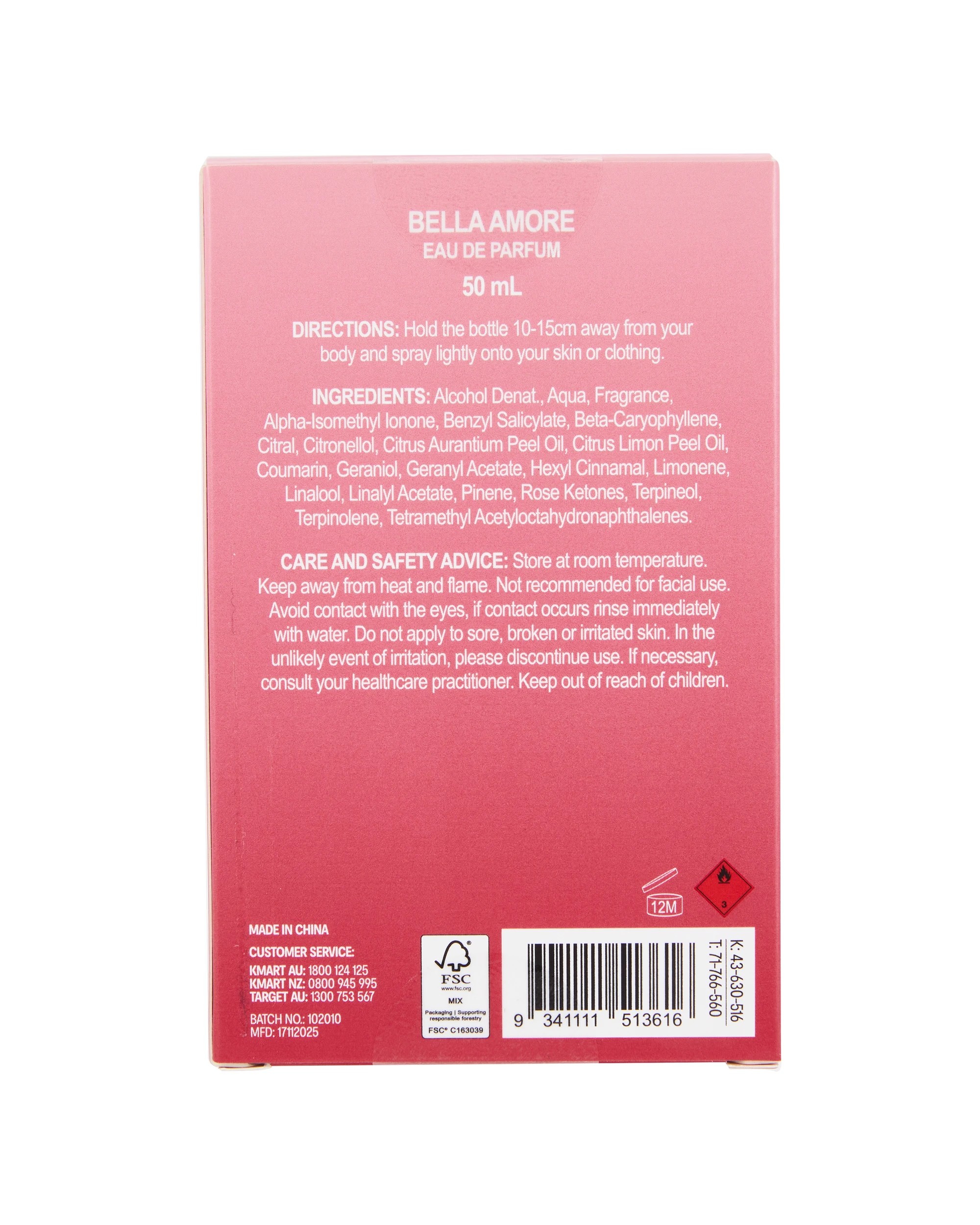 6 OXX Fragrance Bella Amore Eau De Parfum 50ml, 6 of 6