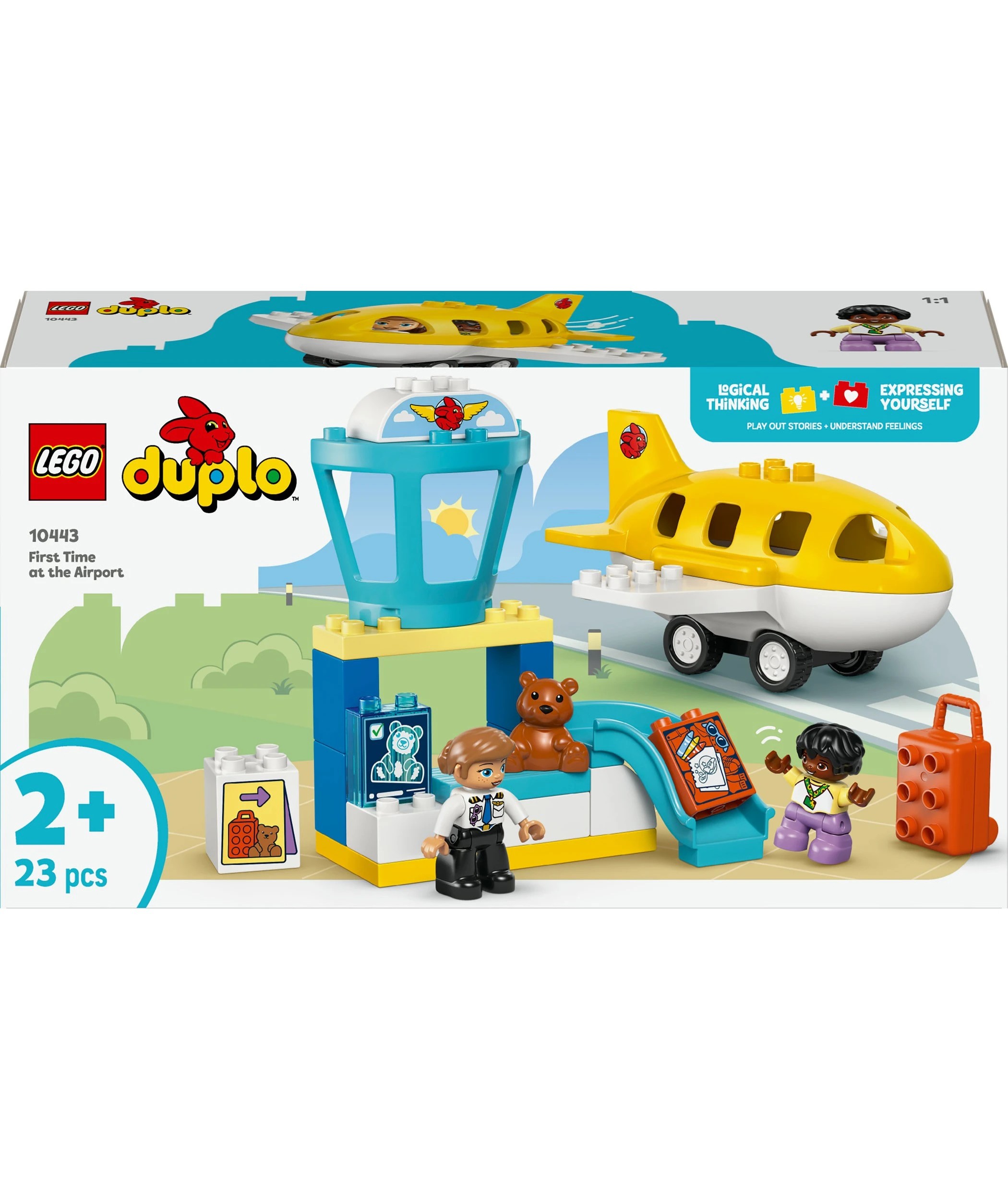 1 LEGO DUPLO Town First Time at the Airport 10443, 1 of 10