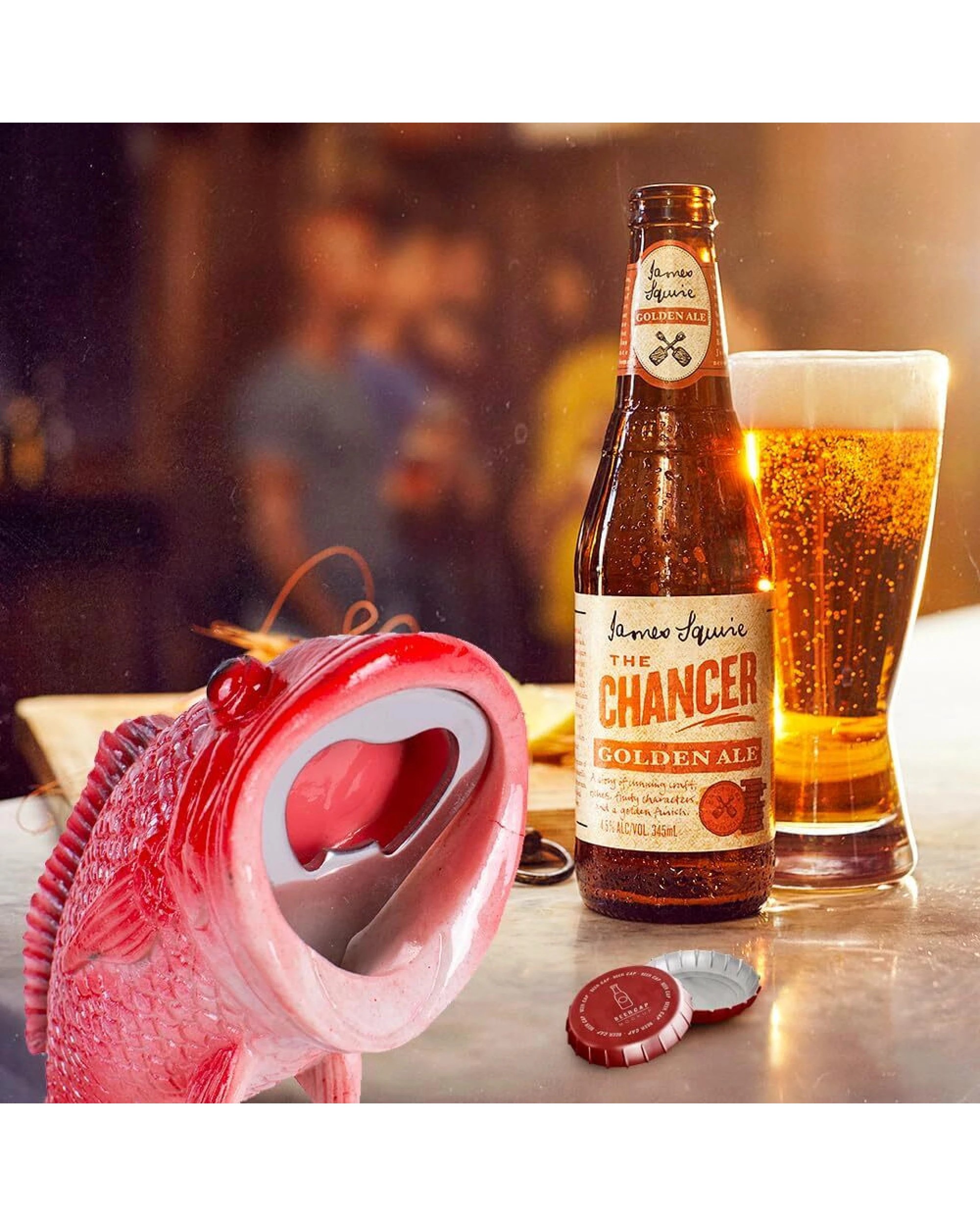 2 BR Home Barramundi Fish Bottle Opener Party Favor, 2 of 5