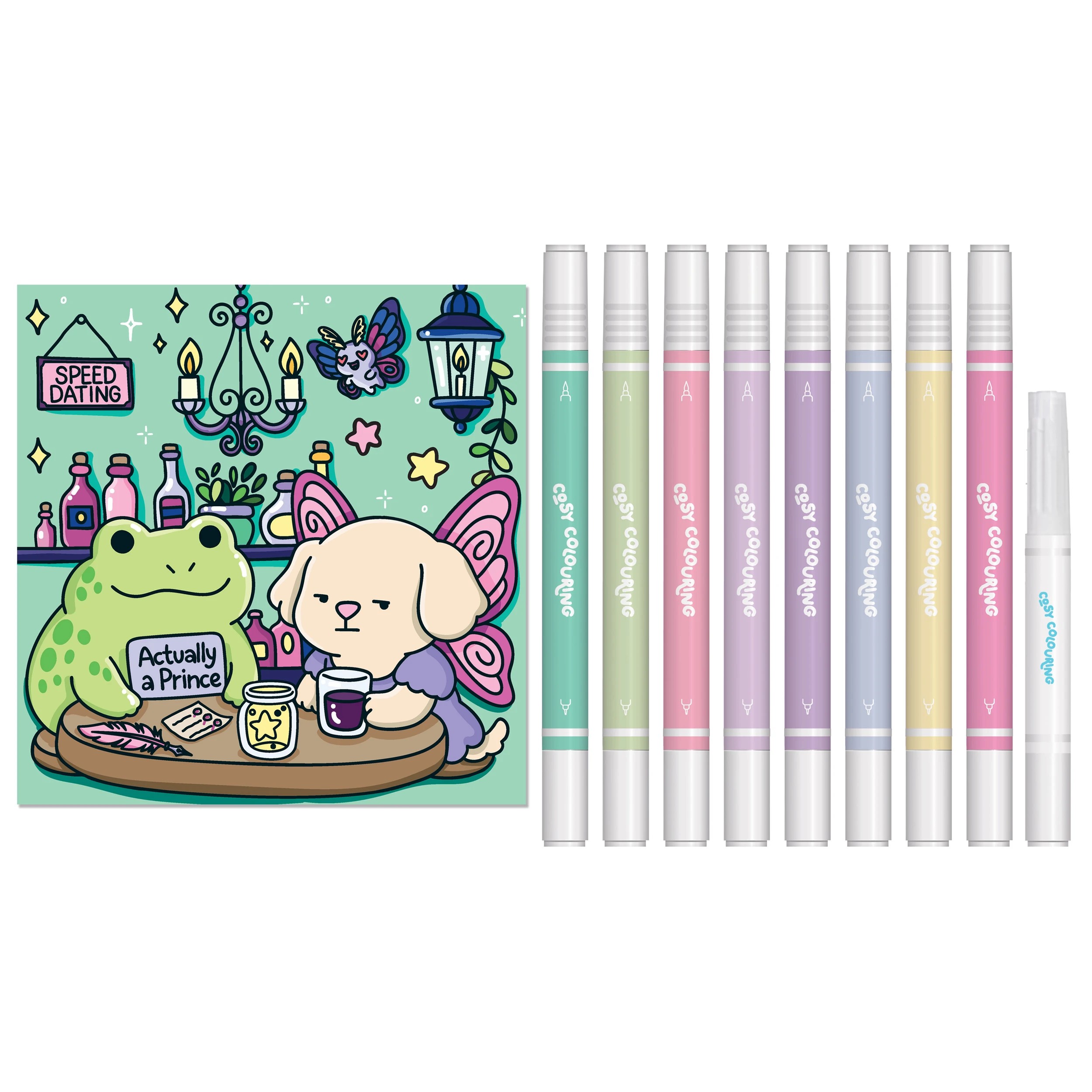 3 Art Maker Cosy Colouring Art Kit: Magic Happens - Book, 3 of 5