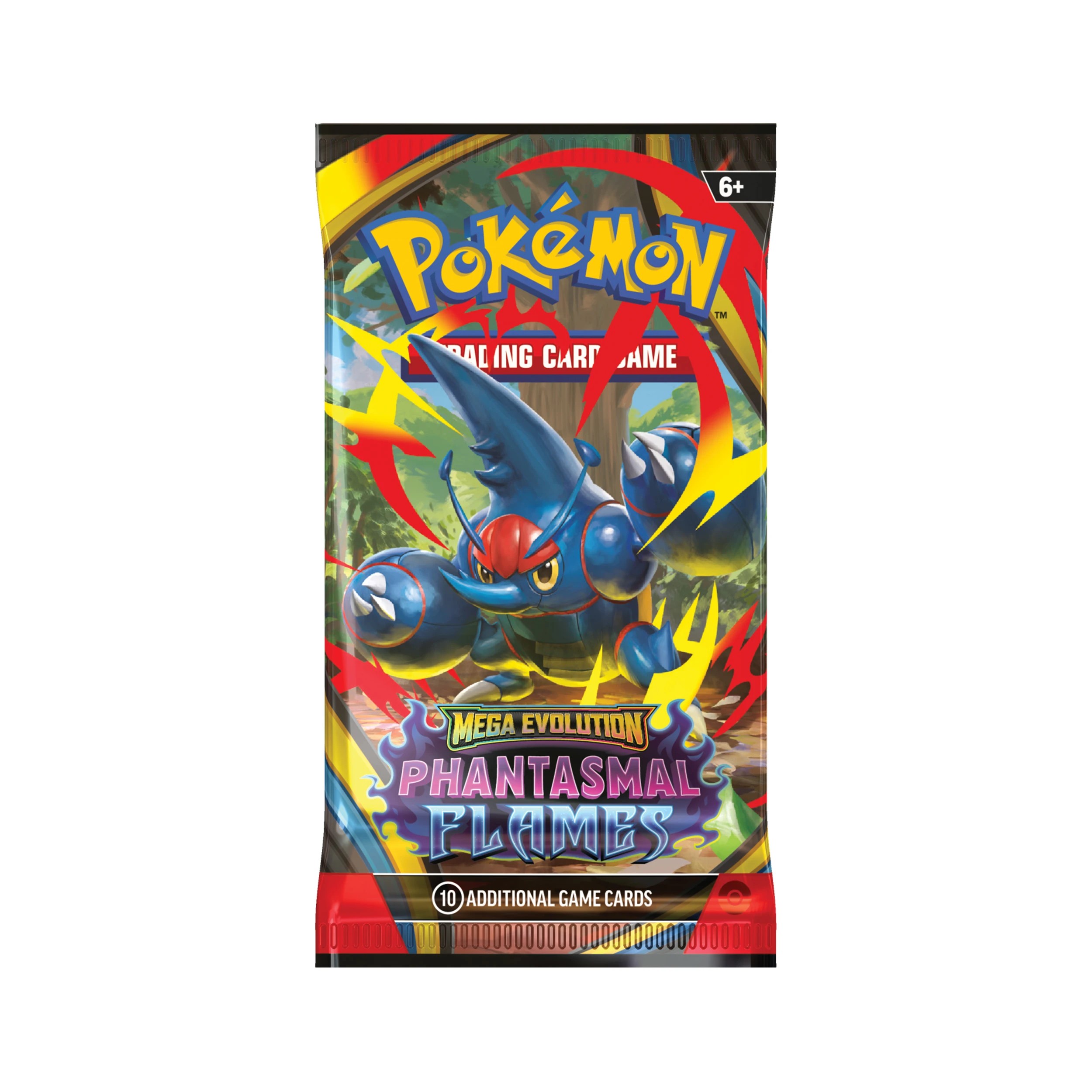 7 Pokemon Trading Card Game: Mega Evolution - Phantasmal Flames Booster Display (36 Boosters) - Assorted, 7 of 8