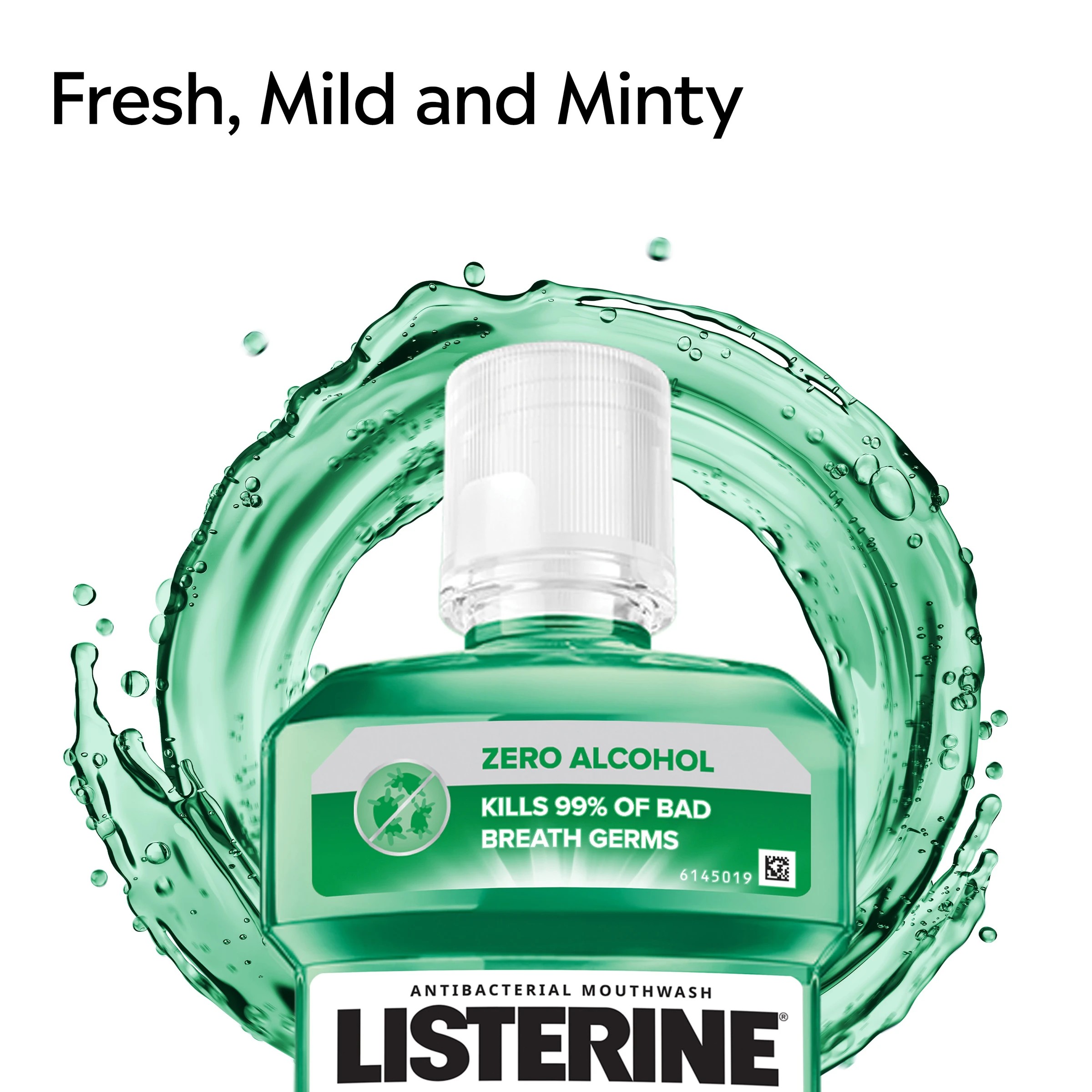 4 Listerine Freshburst Antibacterial Mouthwash 100ml, 4 of 10