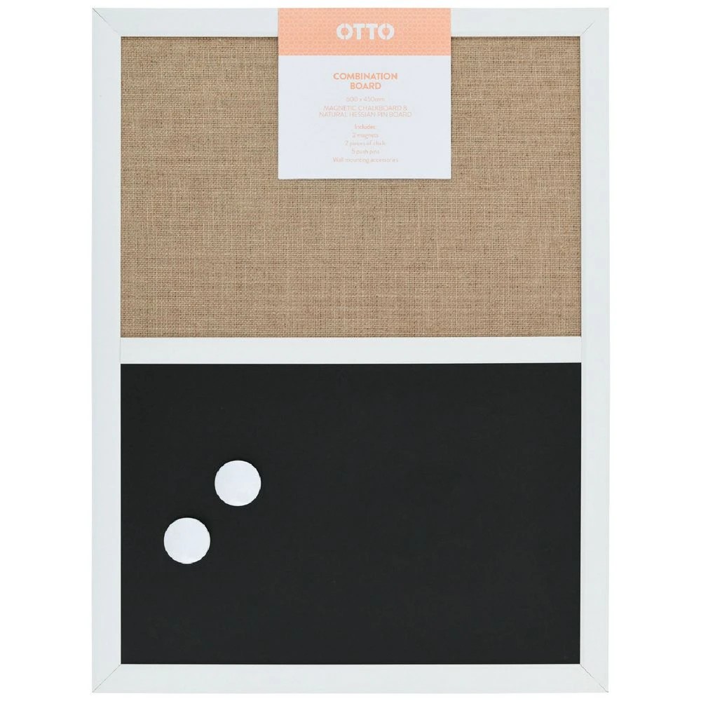 1 Otto Chalkboard Combination Board 450 x 600mm, 1 of 10