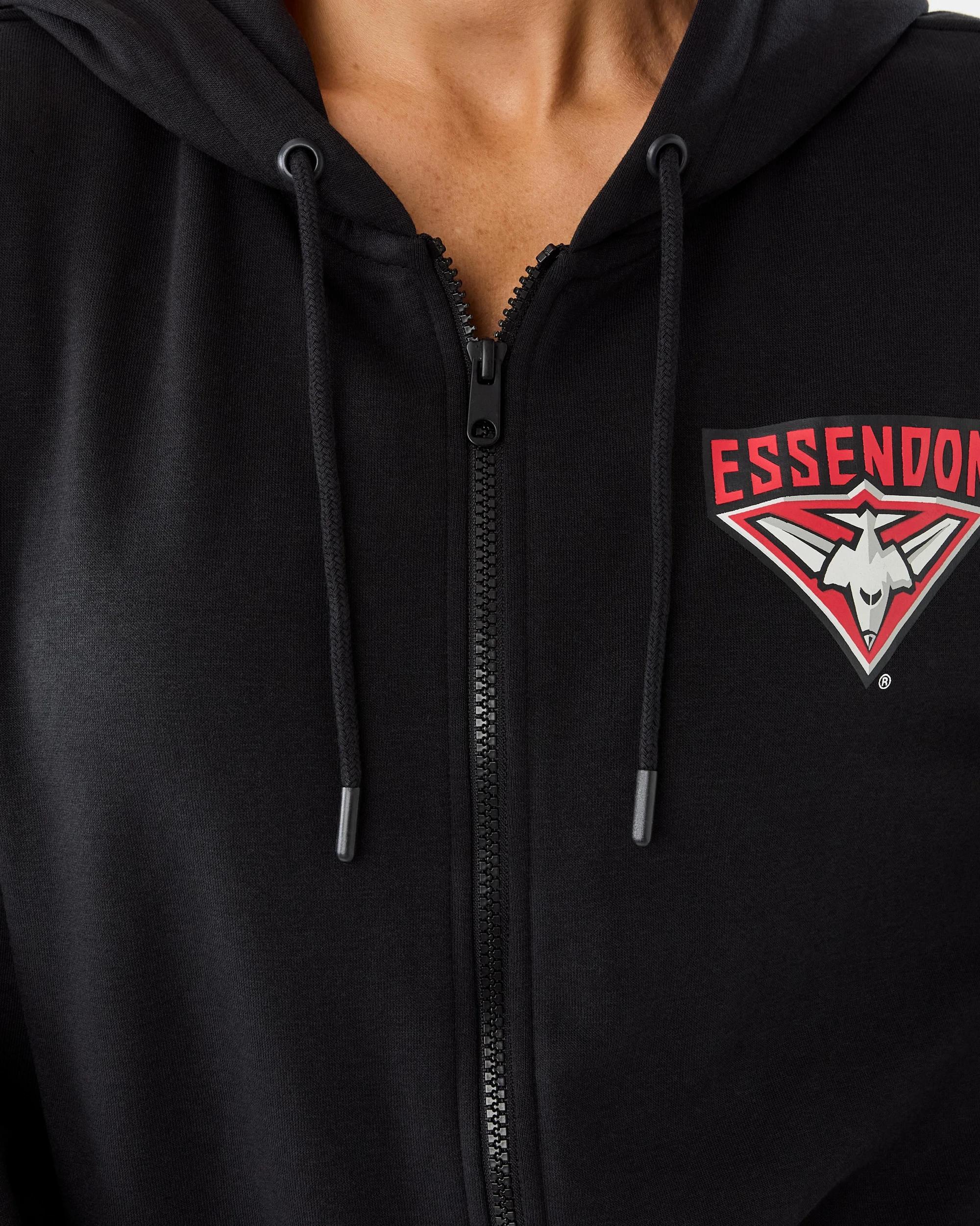 6 Official AFL Adult Zip Through Hoodie Essendon, 6 of 10