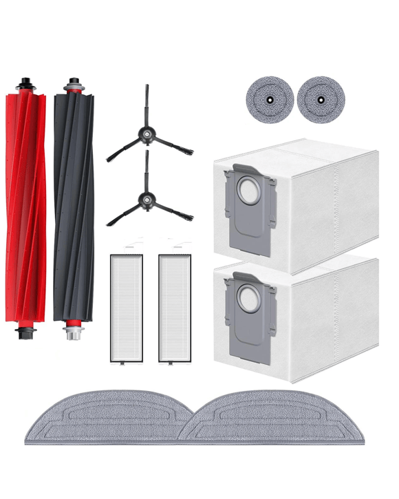 Hygieia Mega Kit For Roborock S8 Maxv Ultra & S8 Max Ultra Robot Vacuum Cleaners - Grey