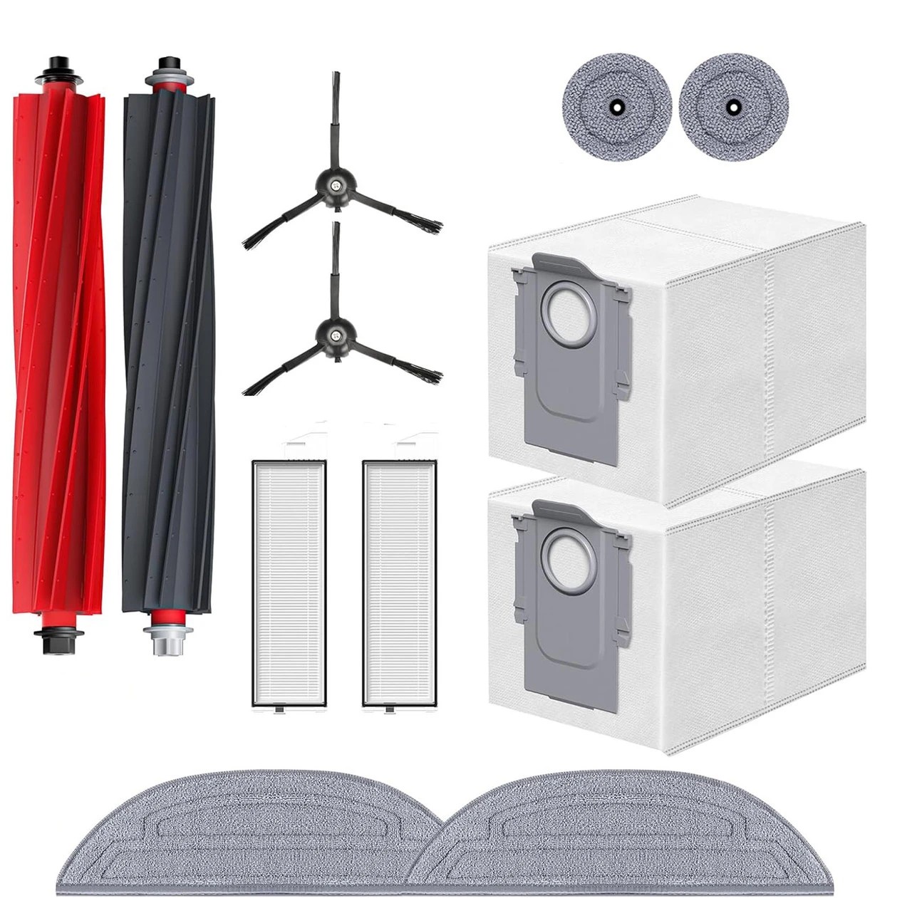 1 Hygieia Mega Kit For Roborock S8 Maxv Ultra & S8 Max Ultra Robot Vacuum Cleaners - Grey, 1 of 1