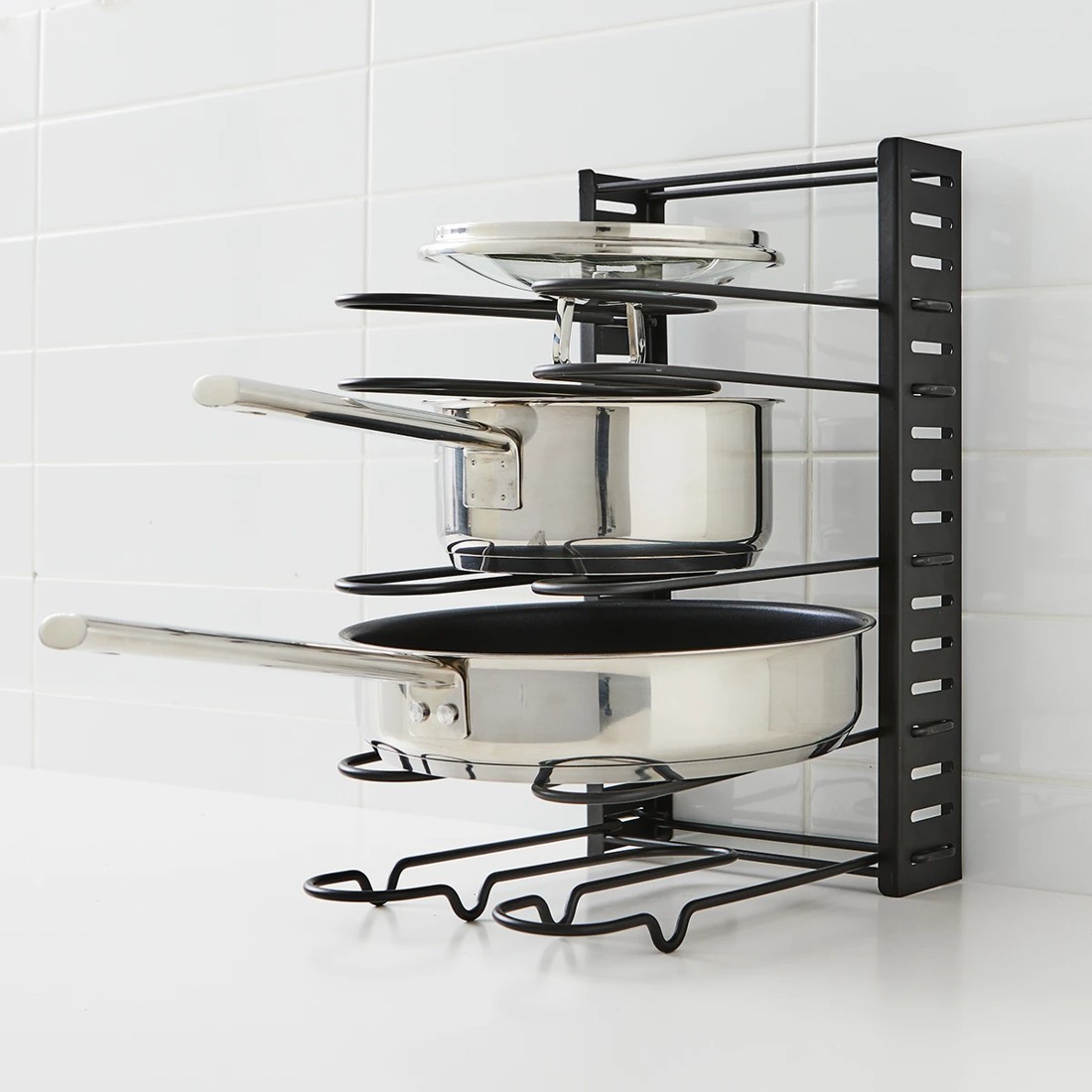 2 Cookware Storage Rack - Black, 2 of 10