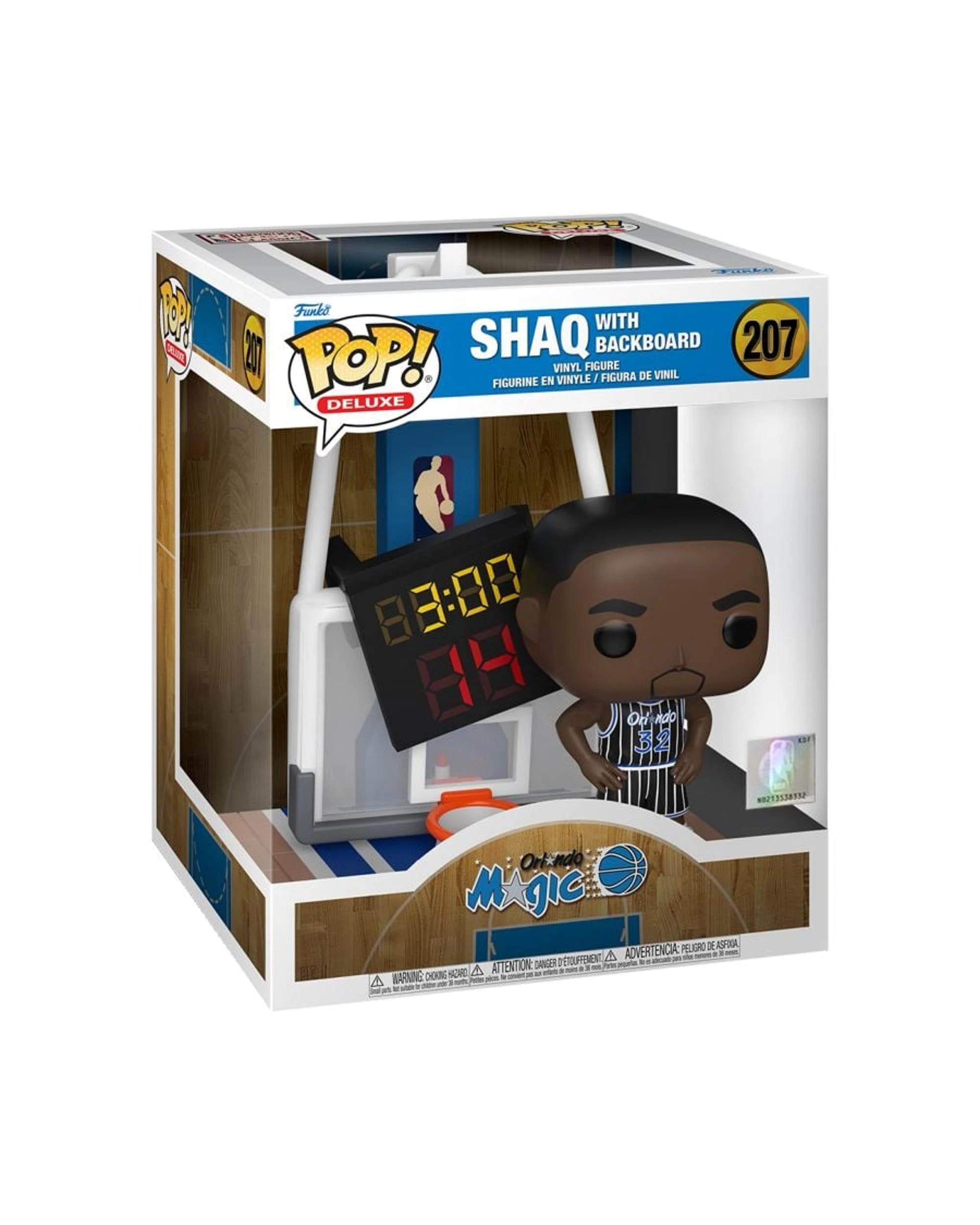 3 NBA Magic Shaquille O'Neal with Blackboard Deluxe Funko POP! Vinyl, 3 of 3