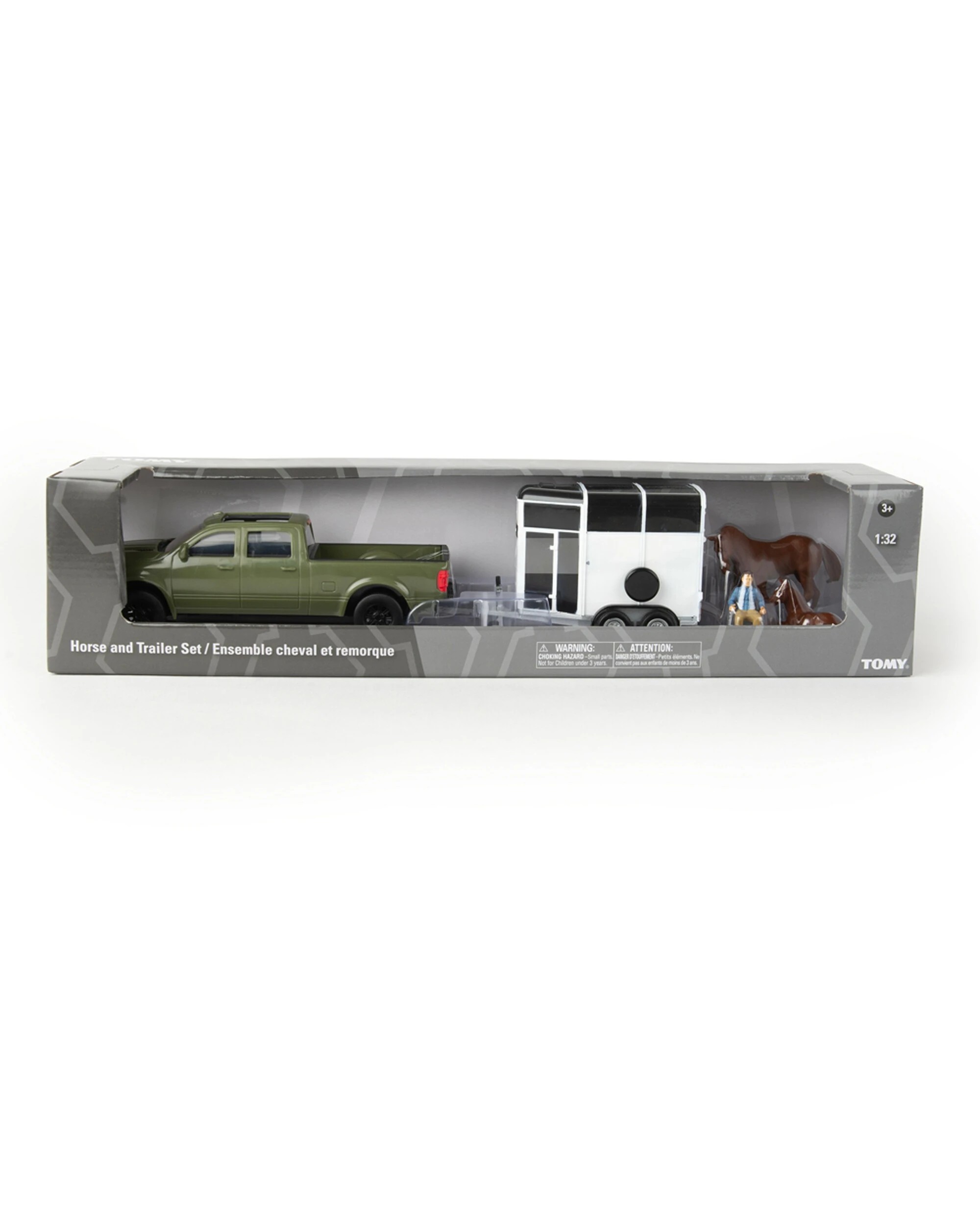 1 John Deere 1:32 Horse Trailer Set Kids Children Playset Toy - Multi, 1 of 6