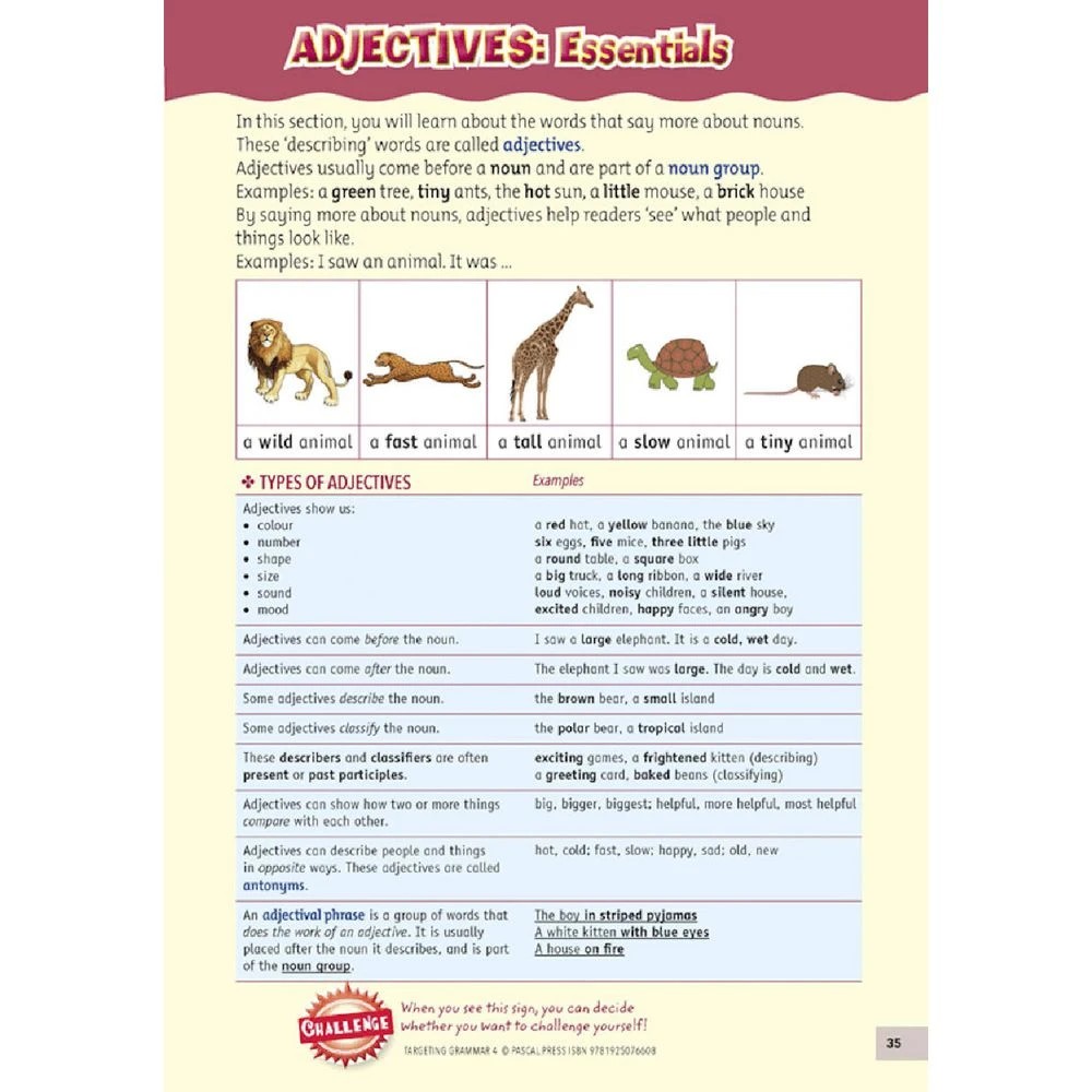 3 Targeting Grammar Activity Book 4, 3 of 5