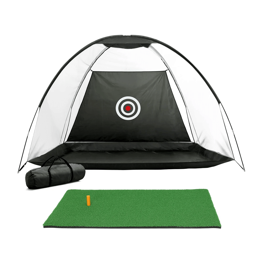 1 Everfit 3M Golf Practice Net And Training Mat Set Driving Target - Green, 1 of 2