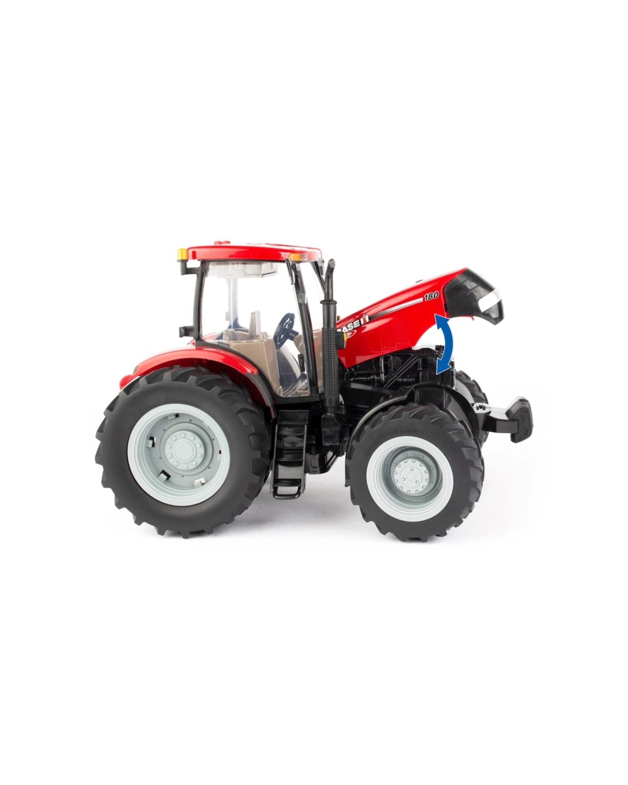 3 Case IH 1:16 Big Farm Puma 180 Tractor Truck Toy Playset - Red, 3 of 6