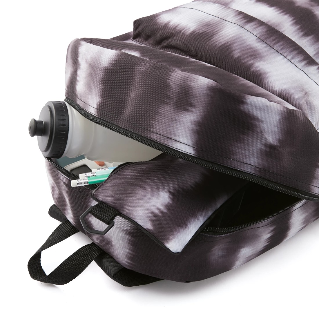 8 5 Piece Tie Dye Backpack Set - Charcoal, 8 of 8