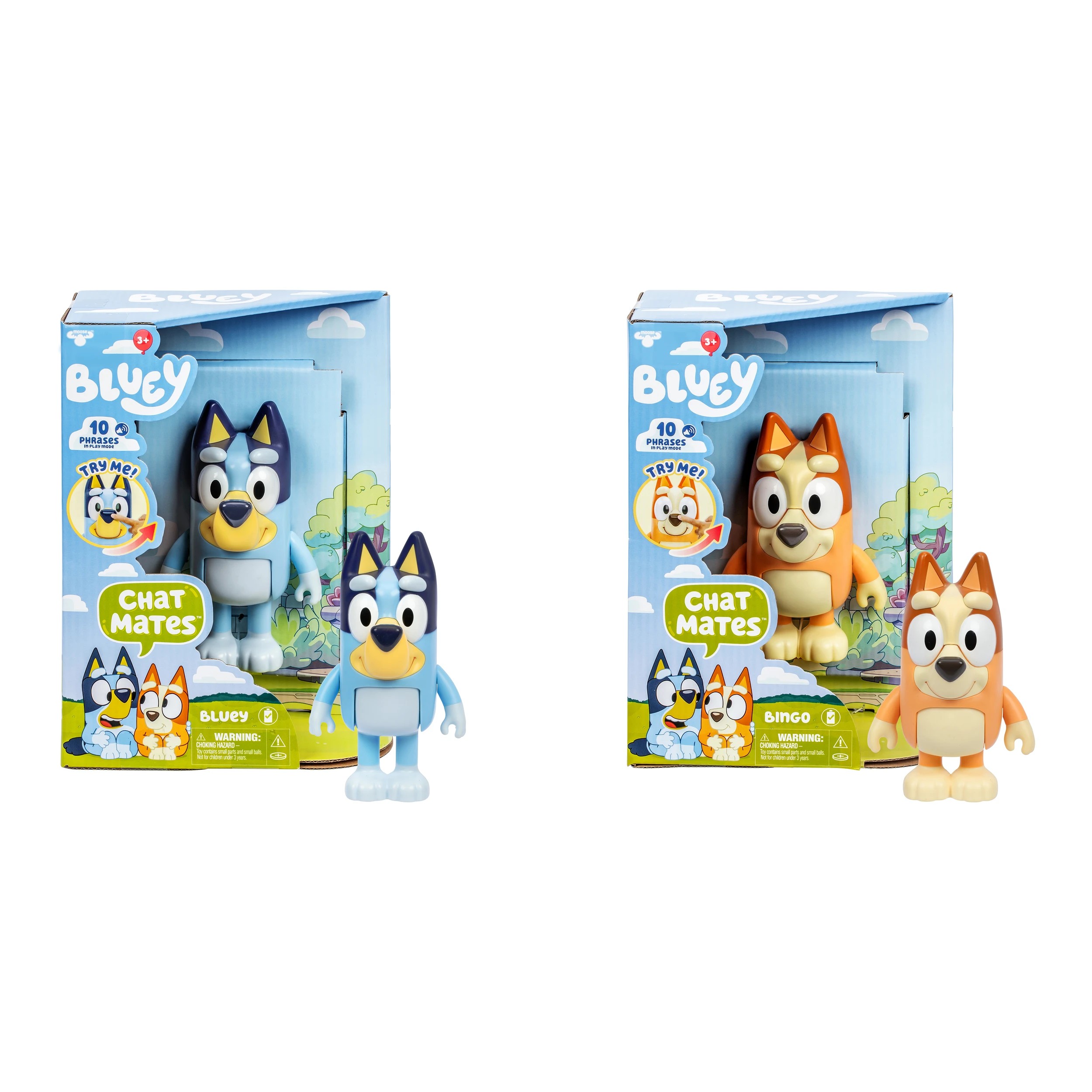 2 Bluey Chat Mates Figure Single Pack - Assorted, 2 of 10