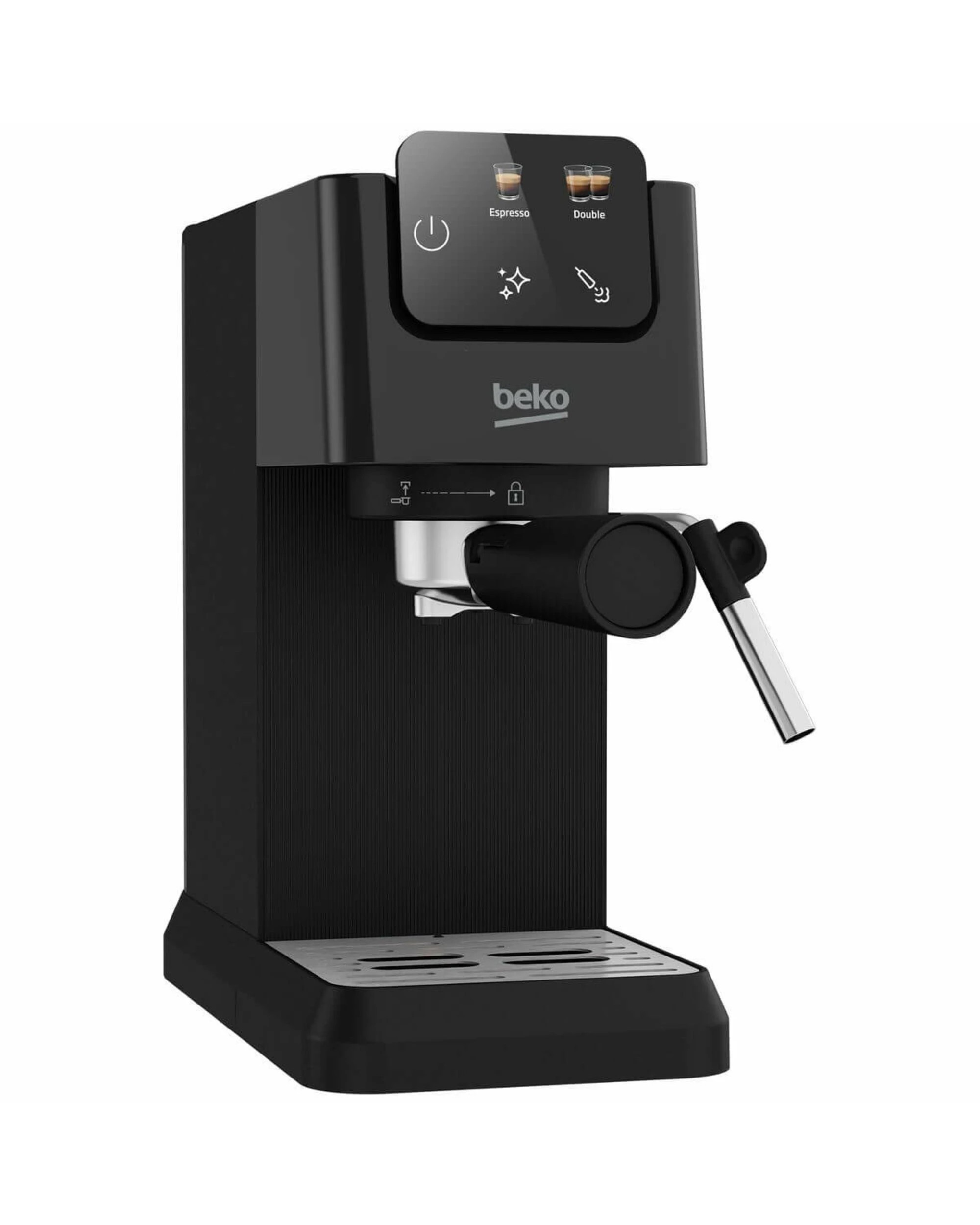 2 Beko CaffeExperto Semi Automatic Espresso Machine with Steam Wand, 2 of 5