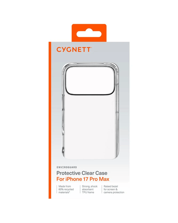 Cygnett EnviroGuard Case iPhone 17 Pro Max Clear