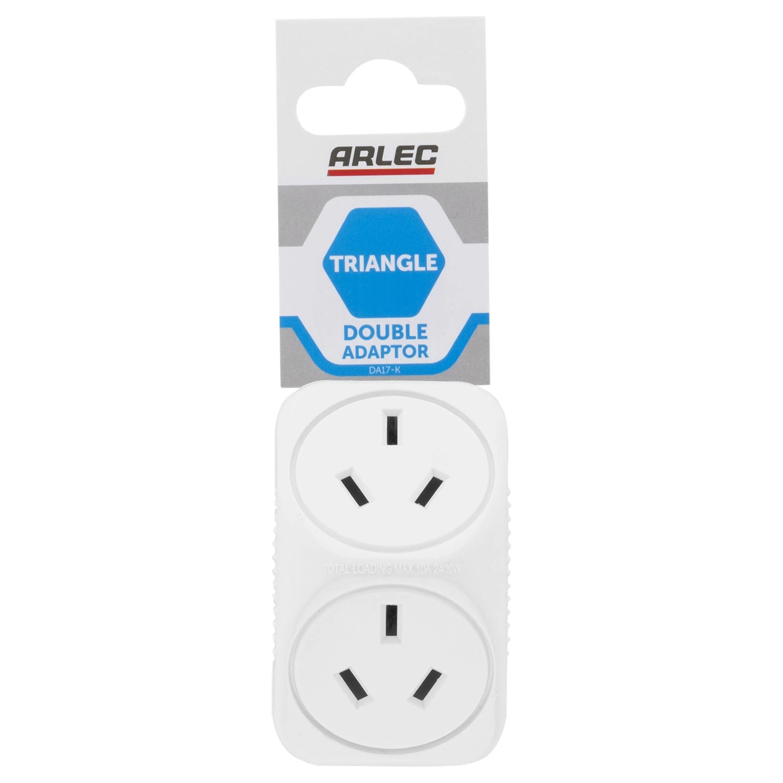 1 Arlec Triangular Double Adaptor, 1 of 2