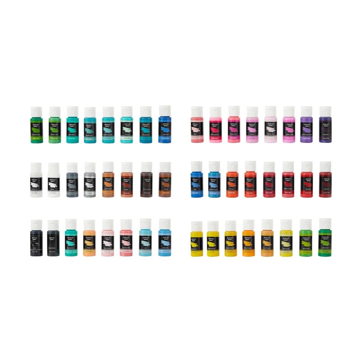 2 48 Pack Acrylic Paint Set, 2 of 2