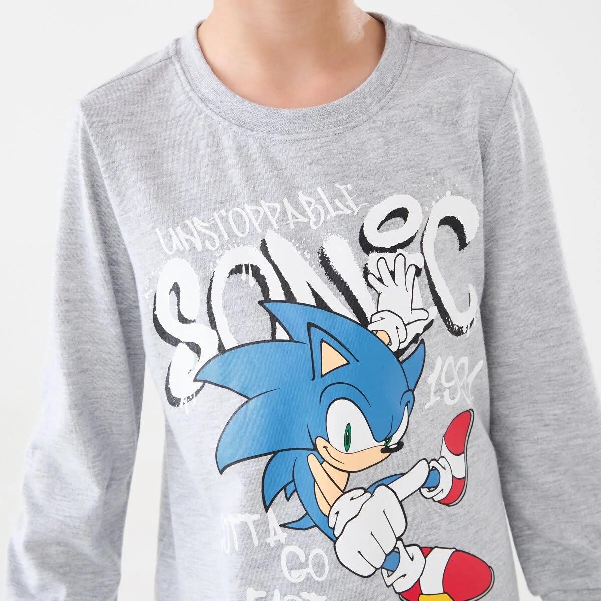 4 Sonic License Pyjama Set Sonic, 4 of 9
