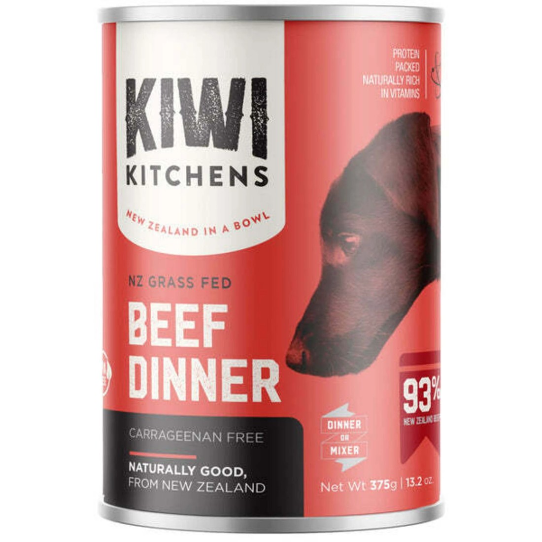1 Kiwi Kitchens Dog Beef 375g 9pk, 1 of 2