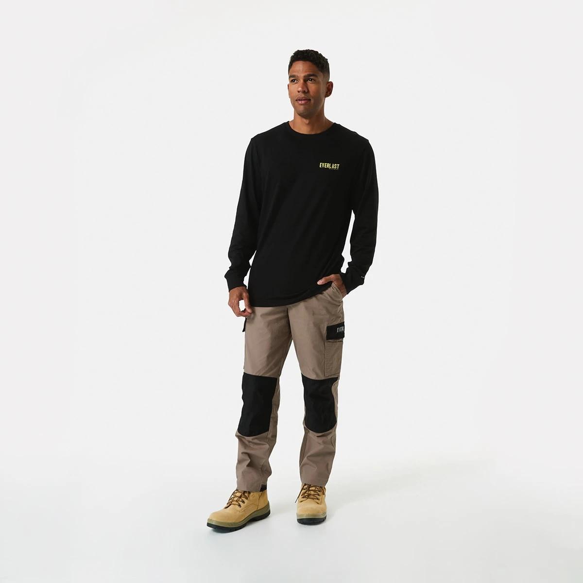 7 Everlast Work Stretch Ripstop Cargo Pants Beige, 7 of 7