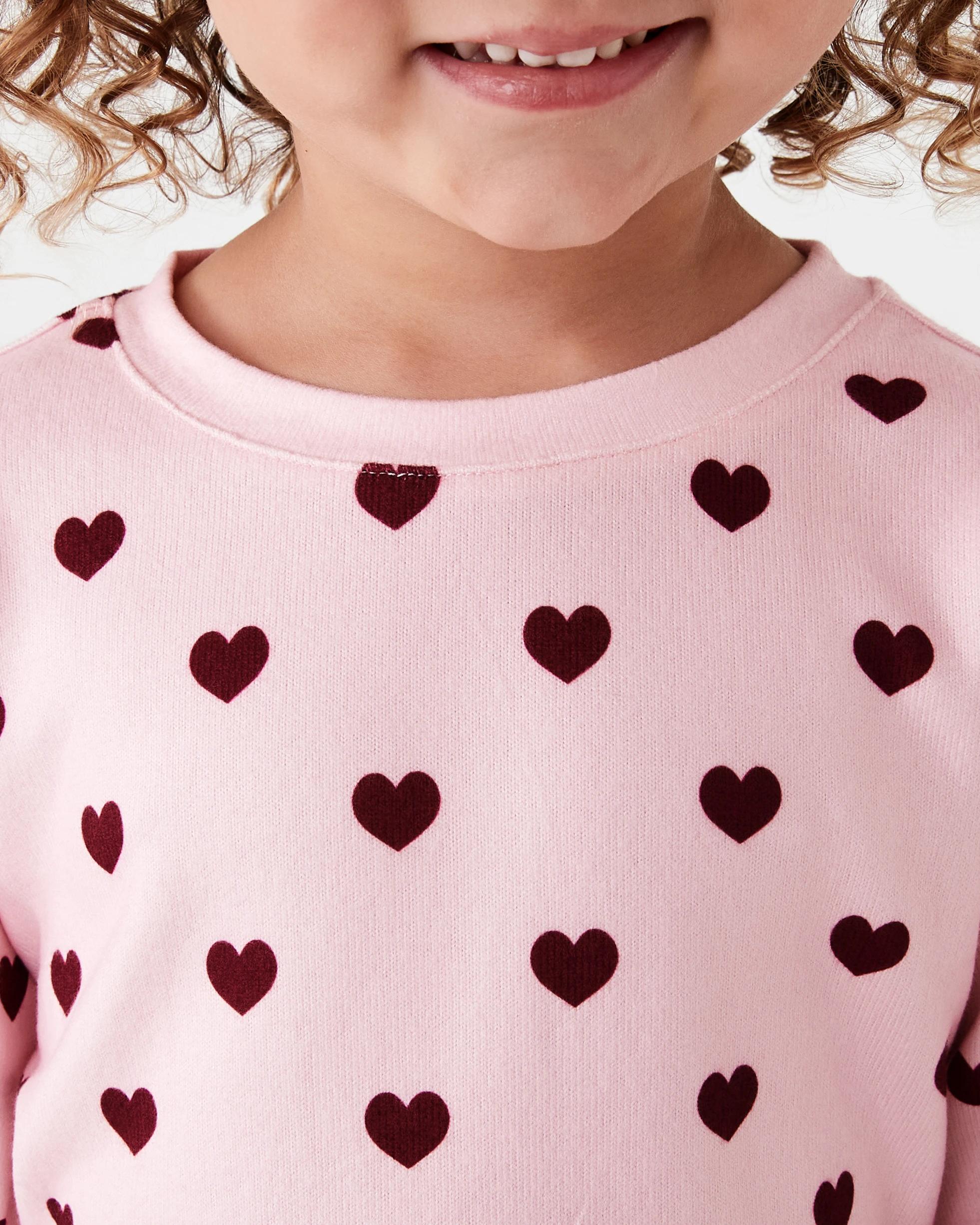 4 Hacci Pyjama Set Pnk Heart, 4 of 5